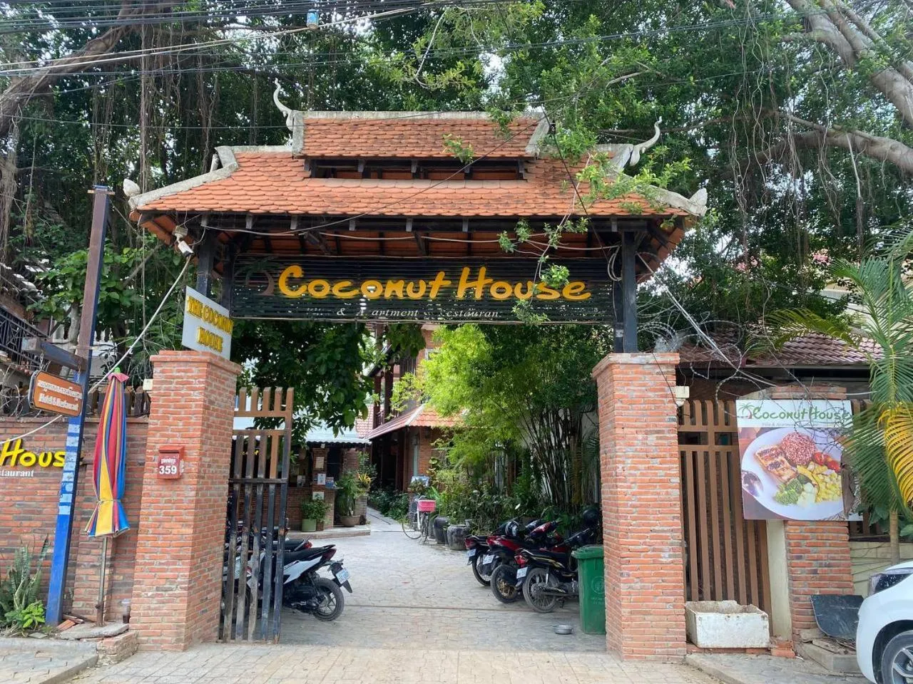 Property building in The Coconut House Hotel