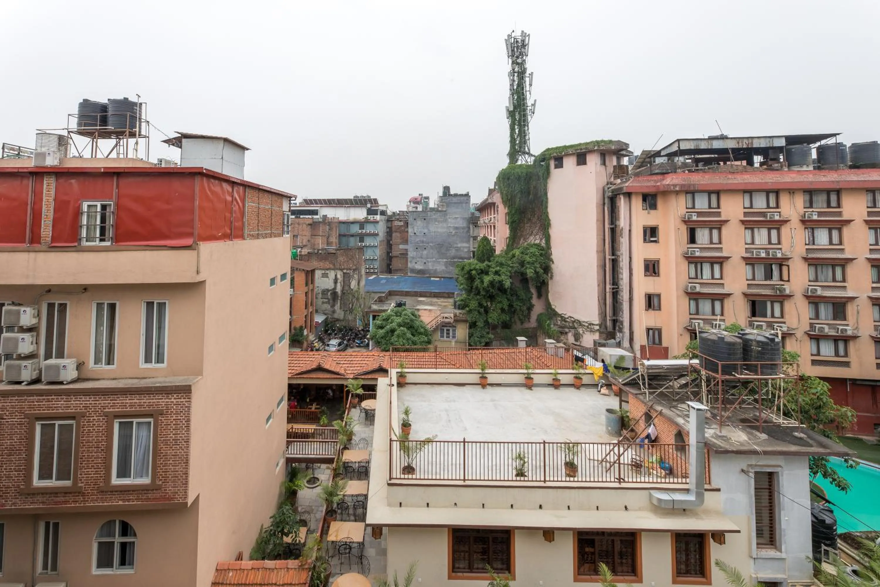 City view in Hotel Thamel