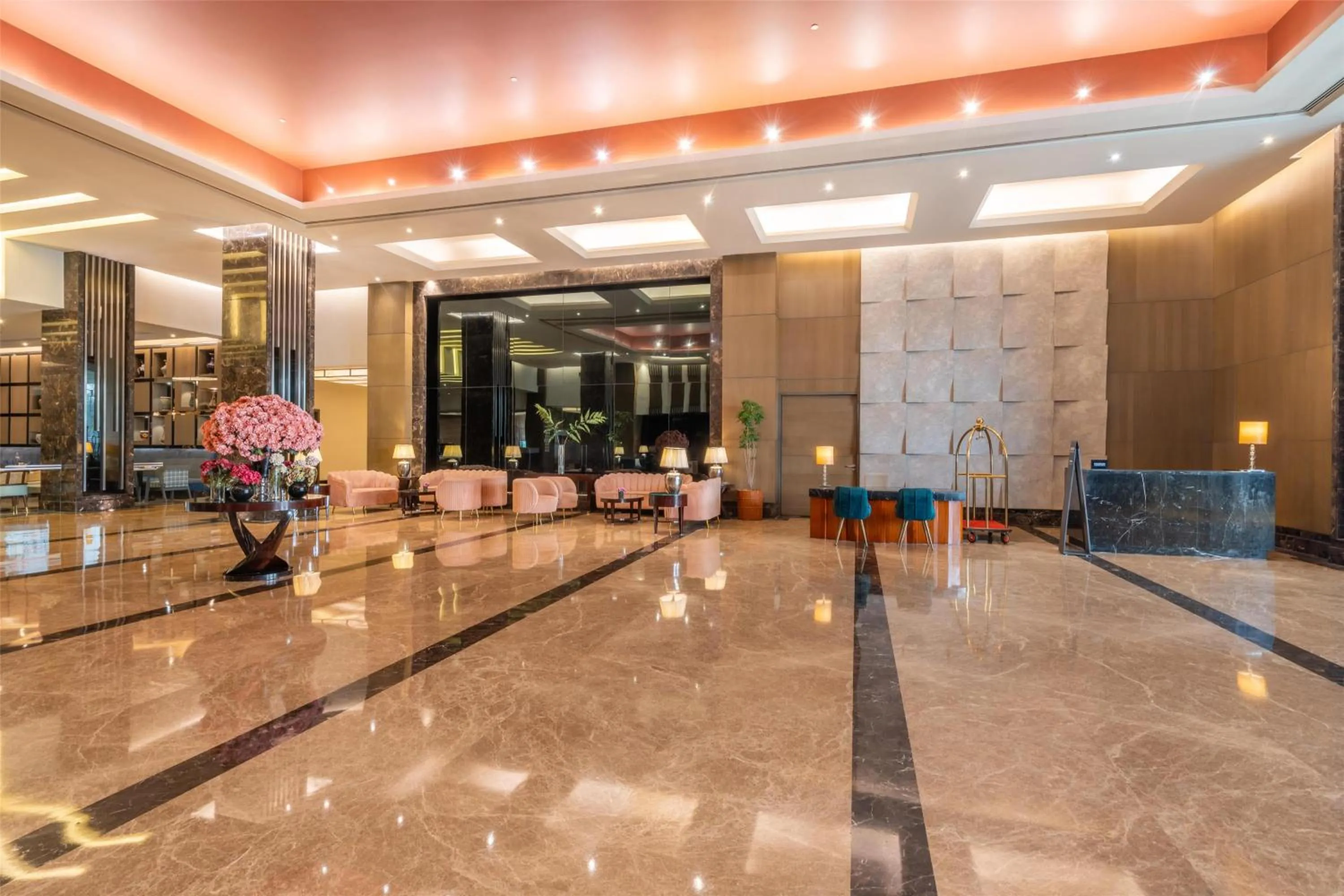 Lobby or reception in Radisson Blu Hotel Rudrapur