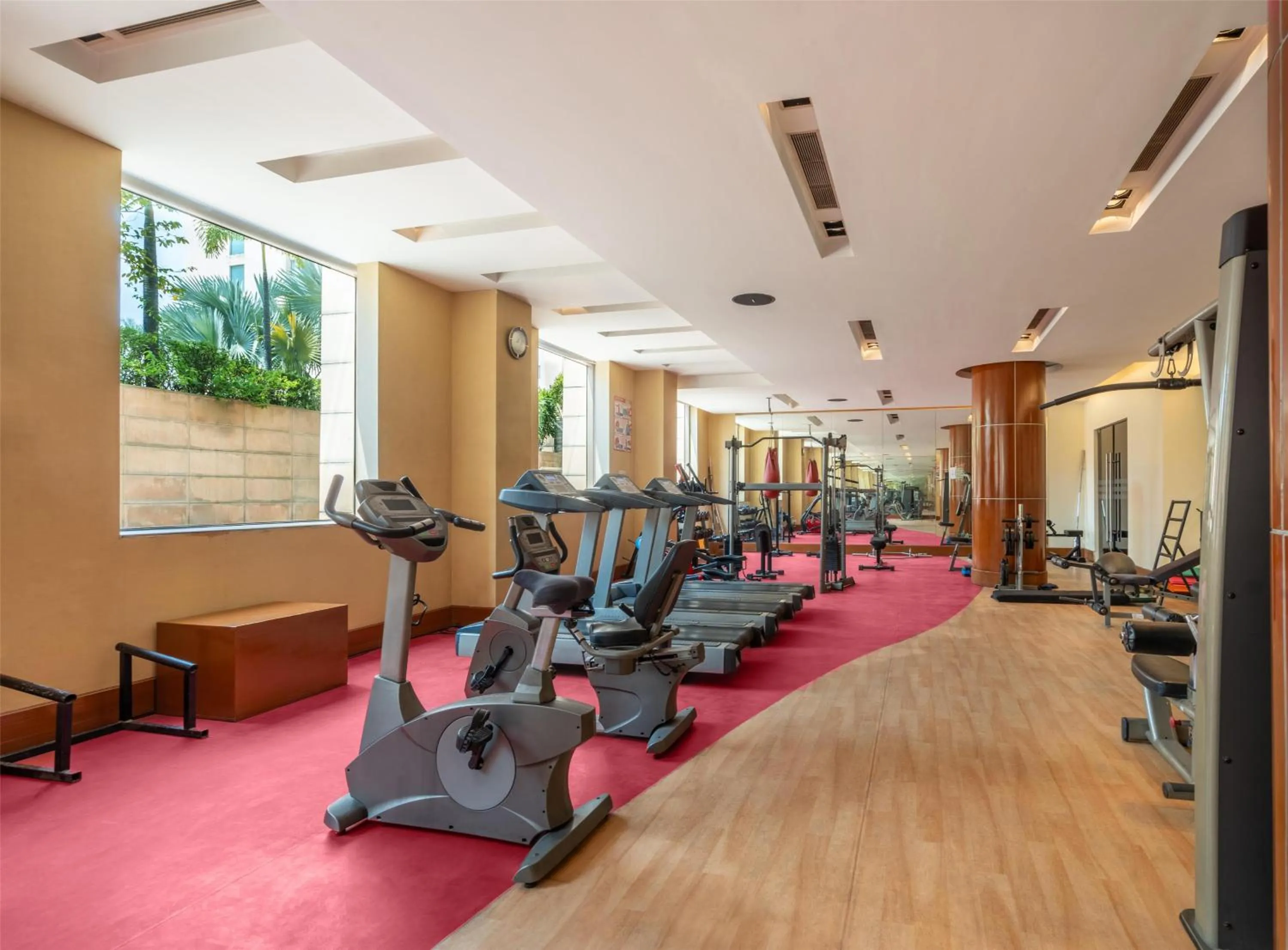 Fitness centre/facilities in Radisson Blu Hotel Rudrapur