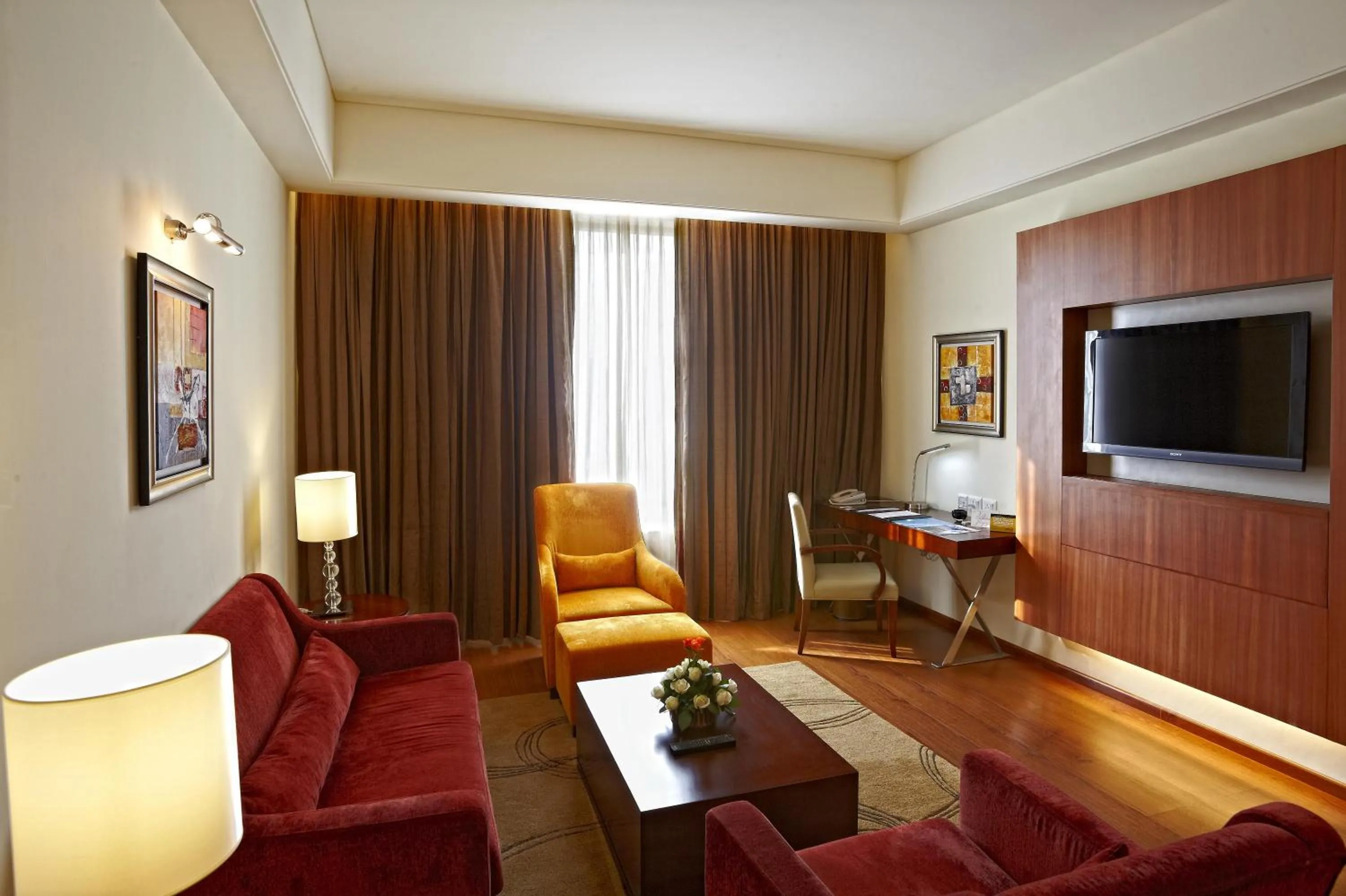 Living room in Radisson Blu Hotel Rudrapur