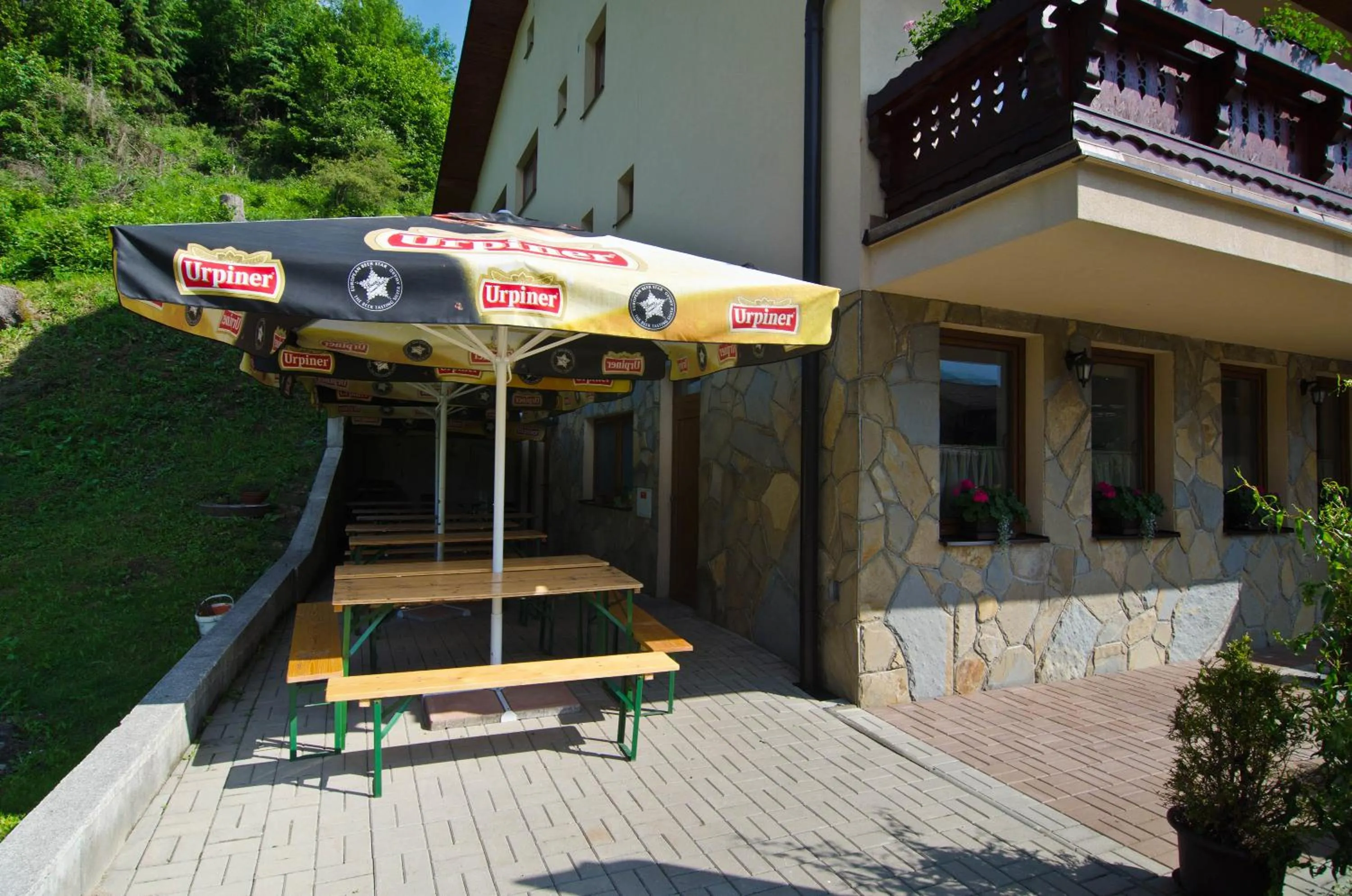 Area and facilities in Garni Hotel Fatra