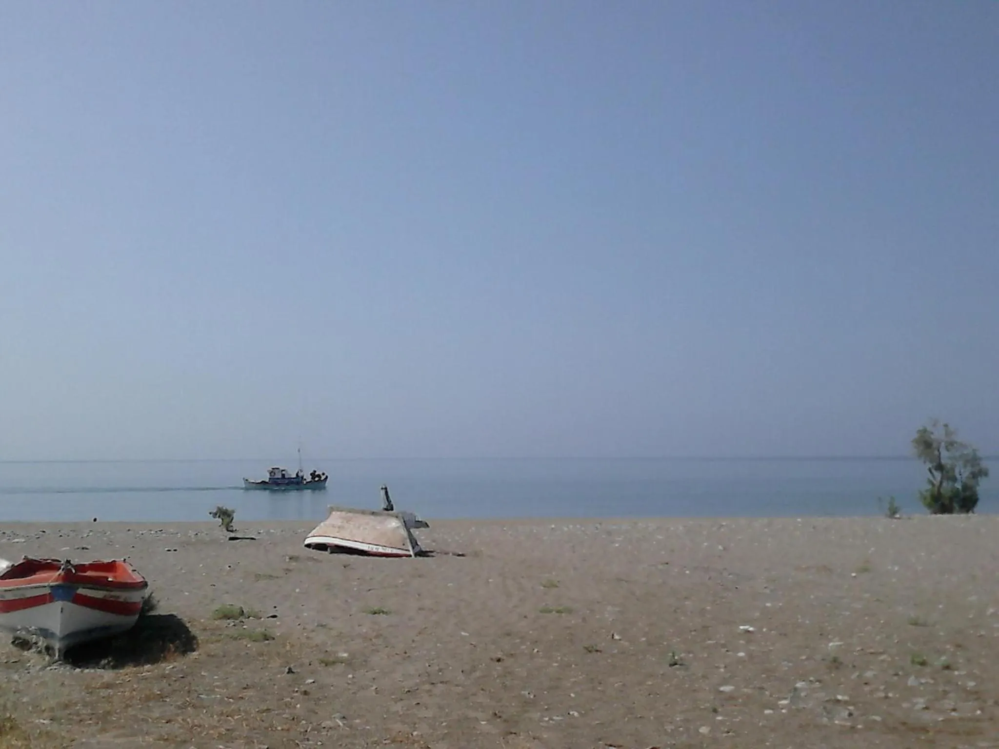 Beach in Smaragda Hotel