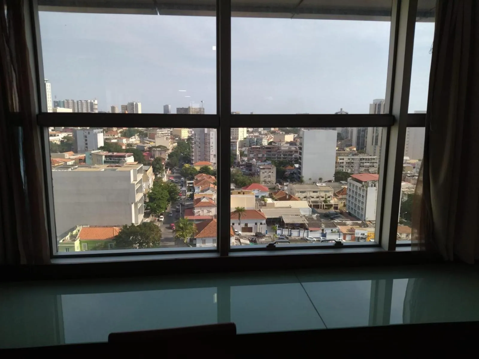 City view in Skyna Hotel Luanda