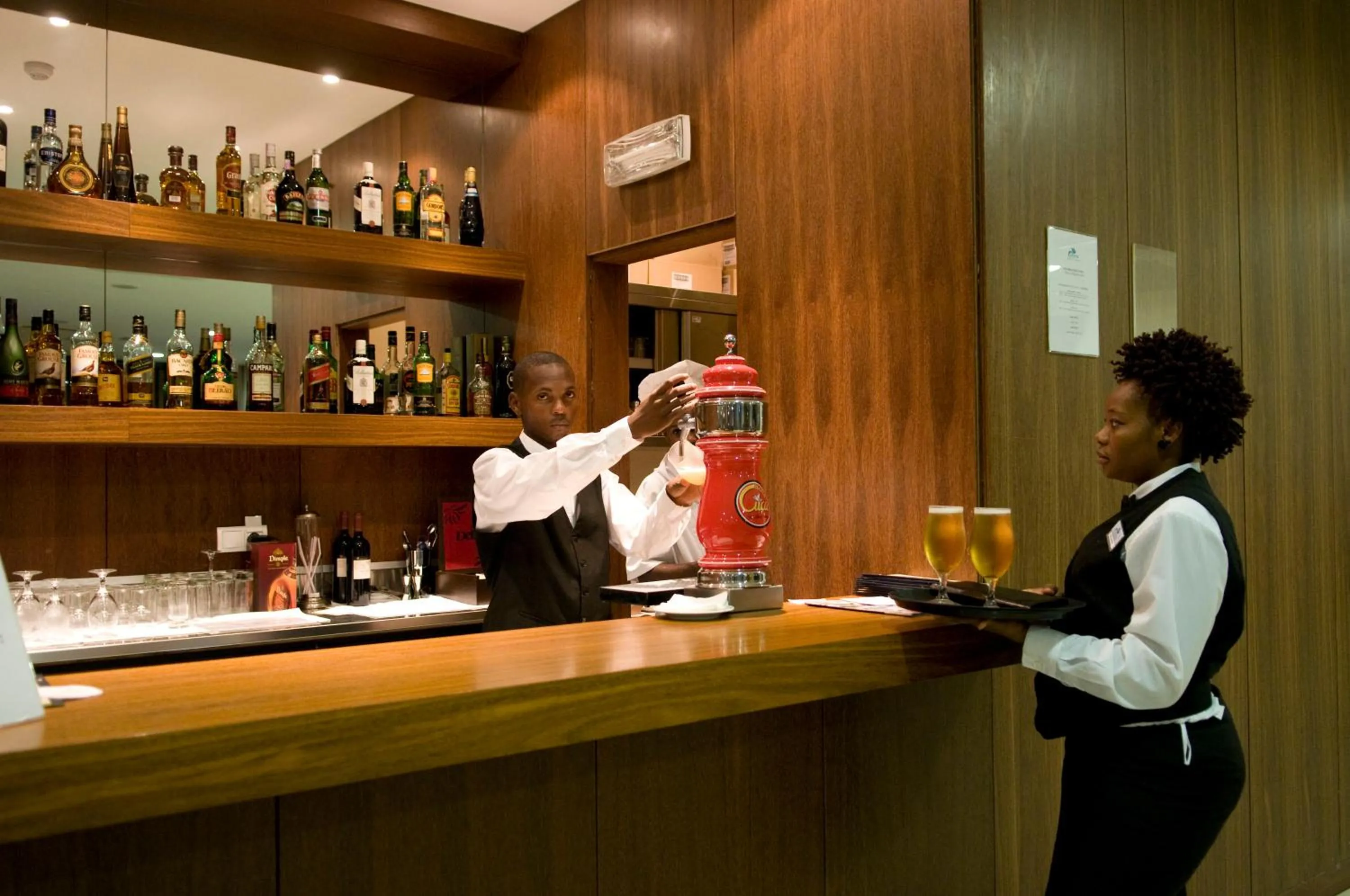 Staff in Skyna Hotel Luanda