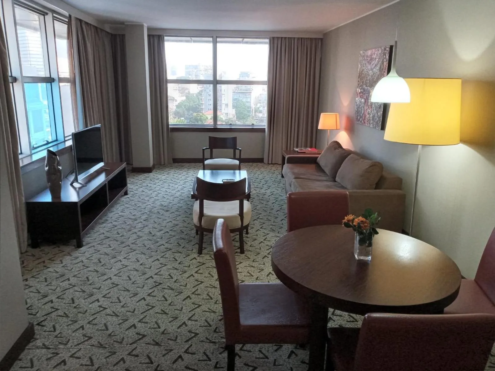 Living room in Skyna Hotel Luanda