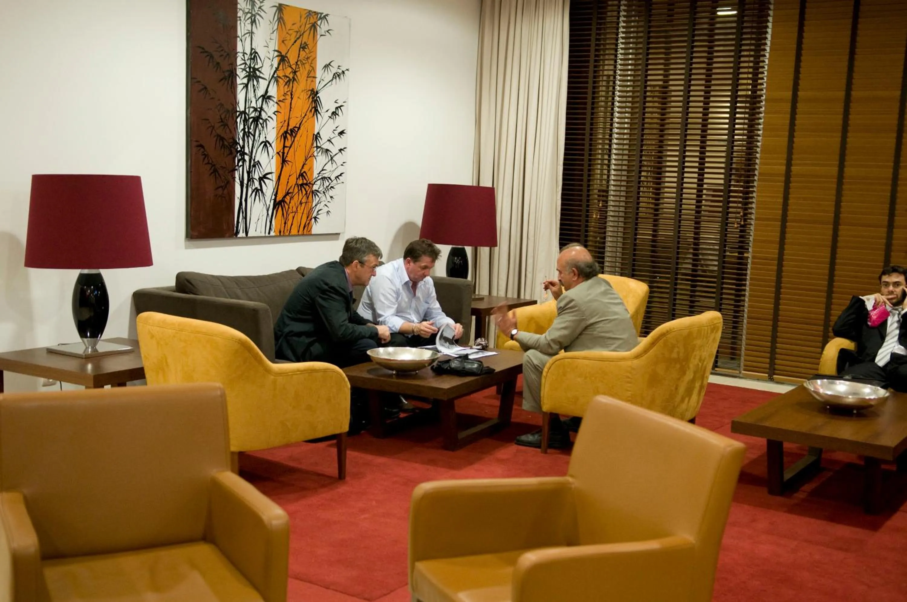 People in Skyna Hotel Luanda