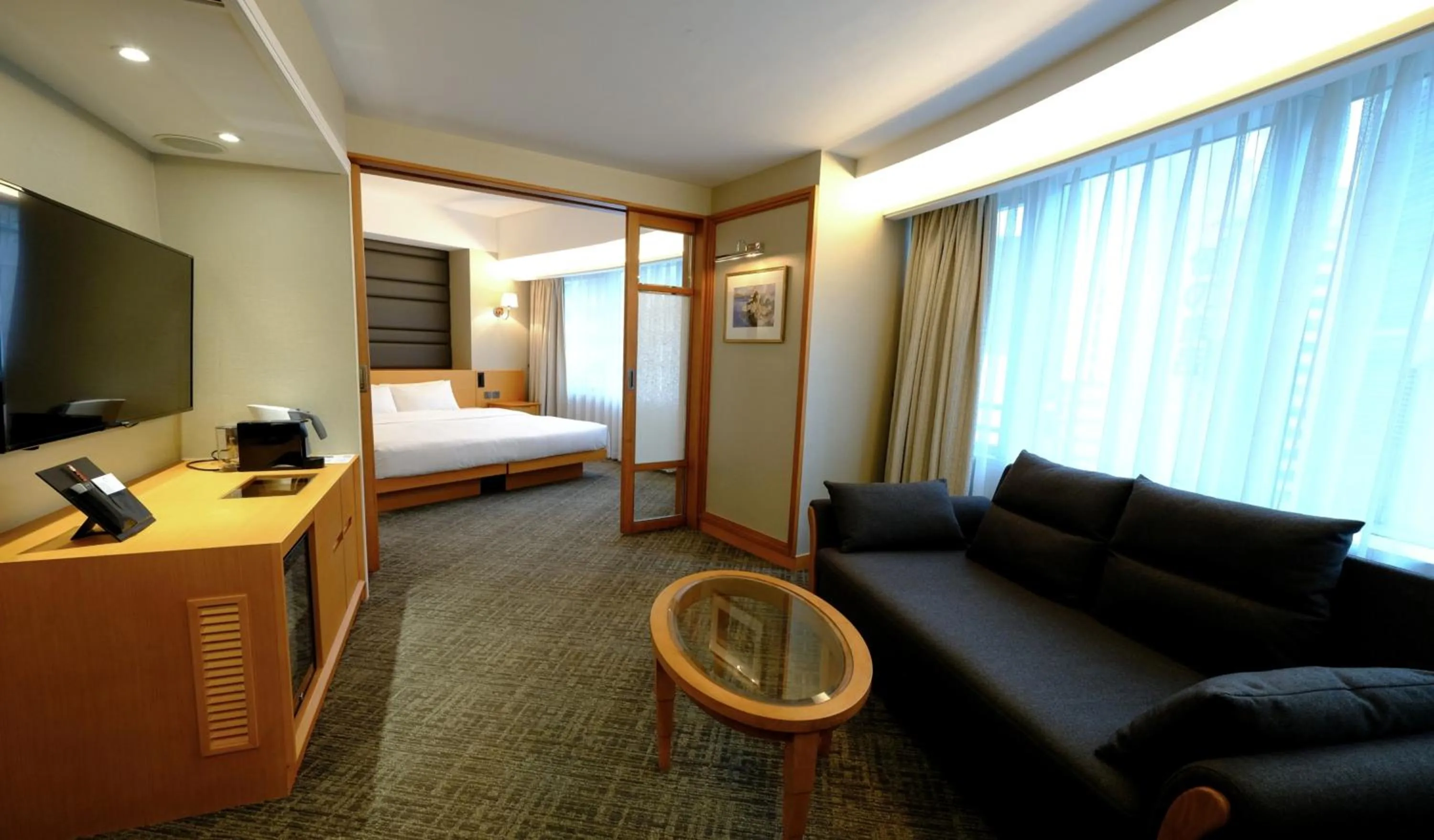 Bed in South Pacific Hotel