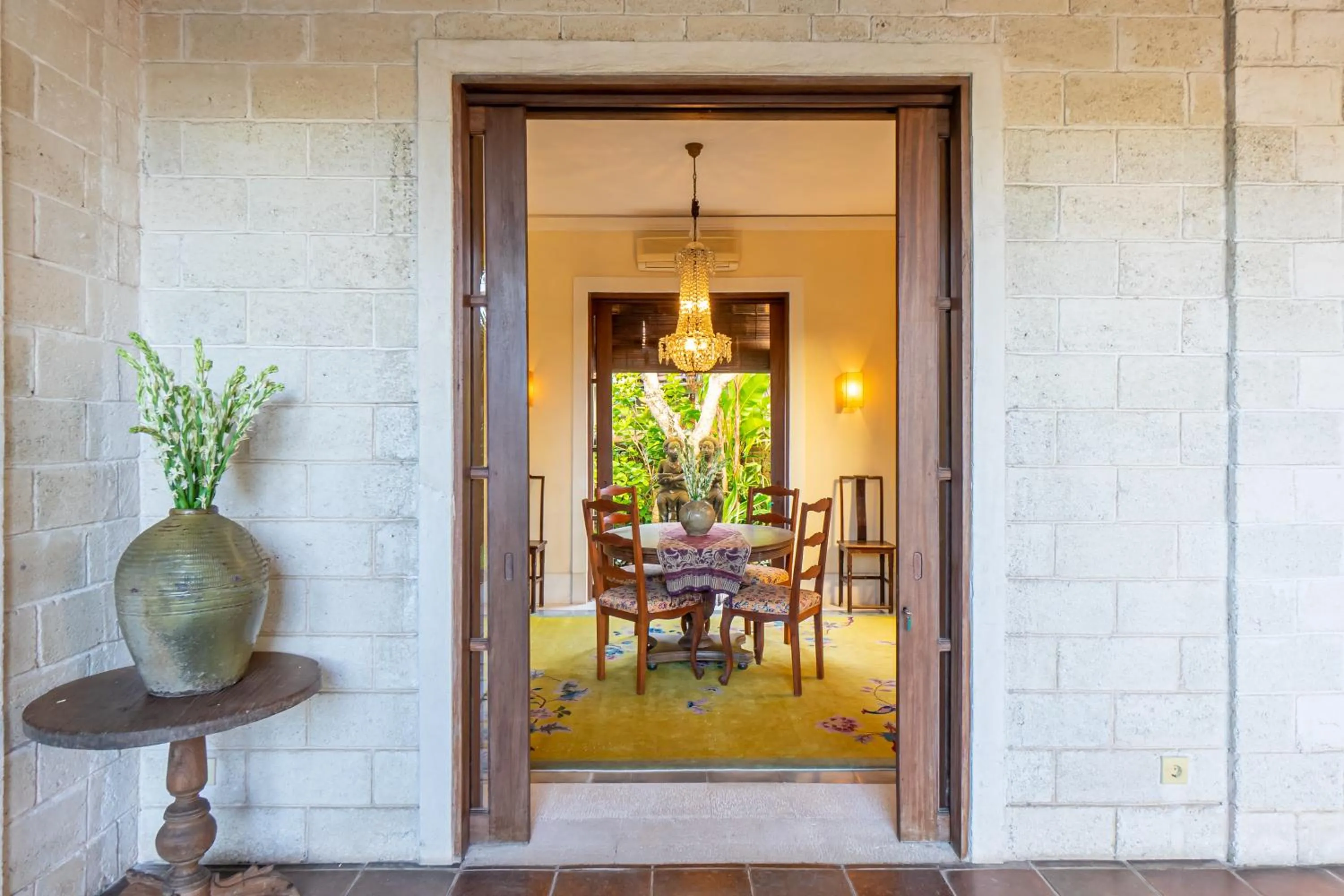 Dining area in Villa Angsa by Nakula