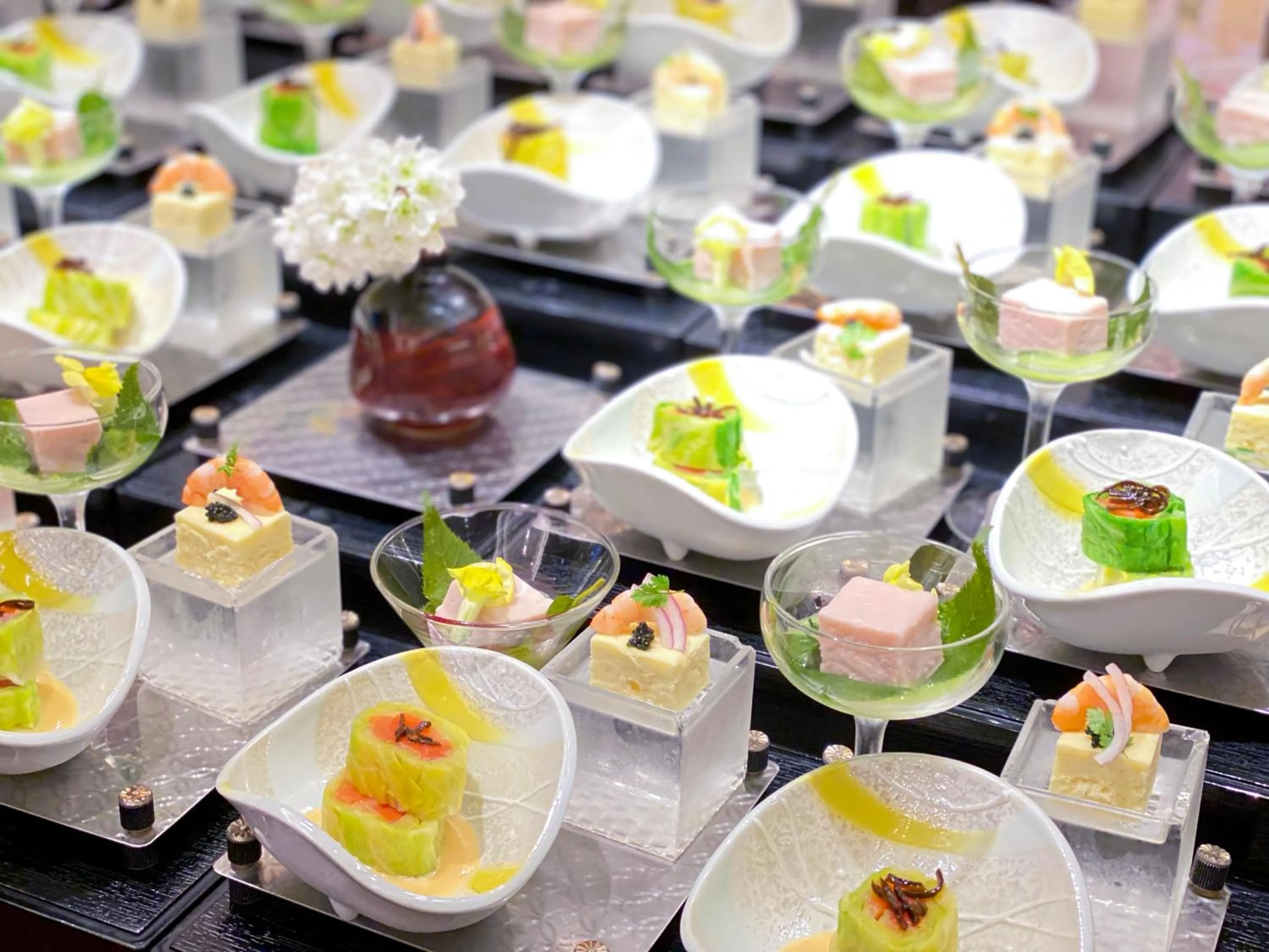 Food close-up in Hotel Fuji