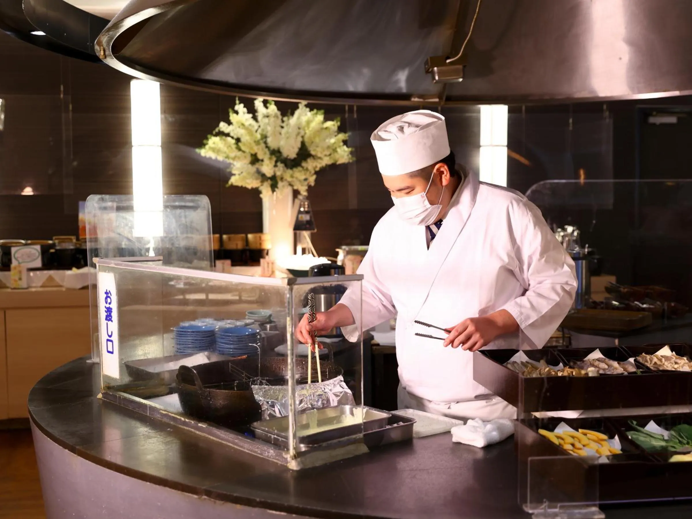 Dinner in Hotel Fuji