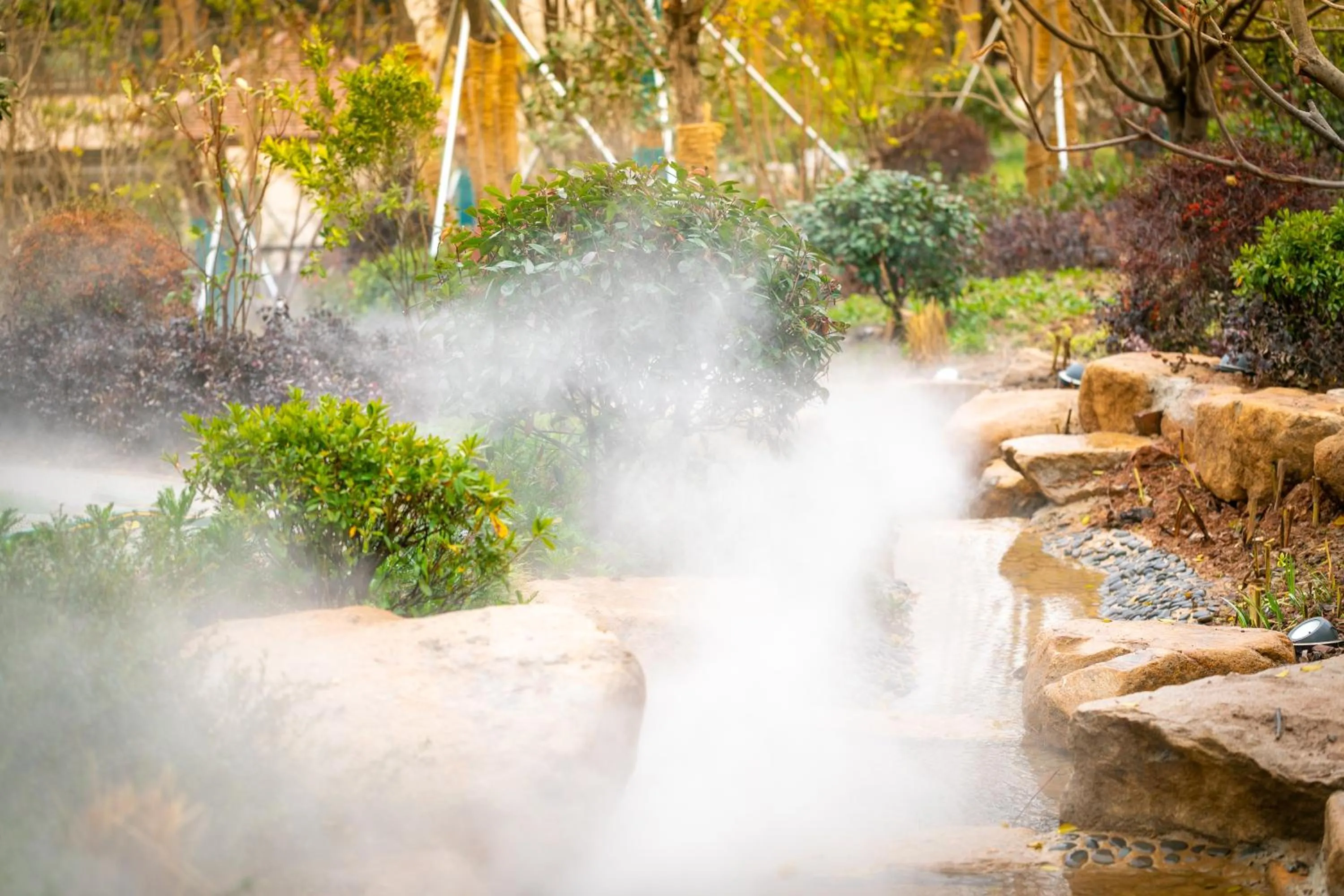 Garden view in G-Luxe by Gloria Taimei Suzhou