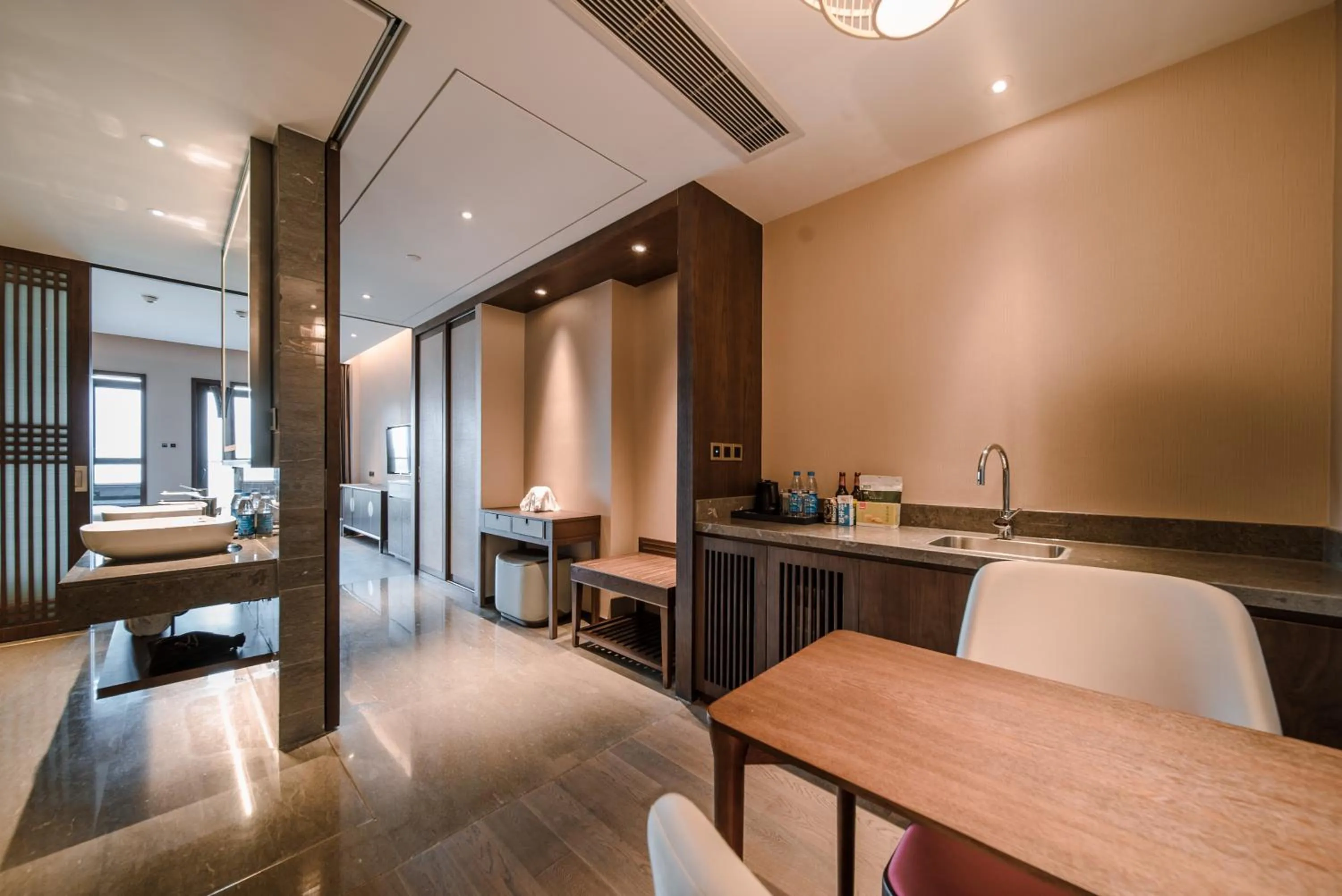 Seating area in G-Luxe by Gloria Taimei Suzhou