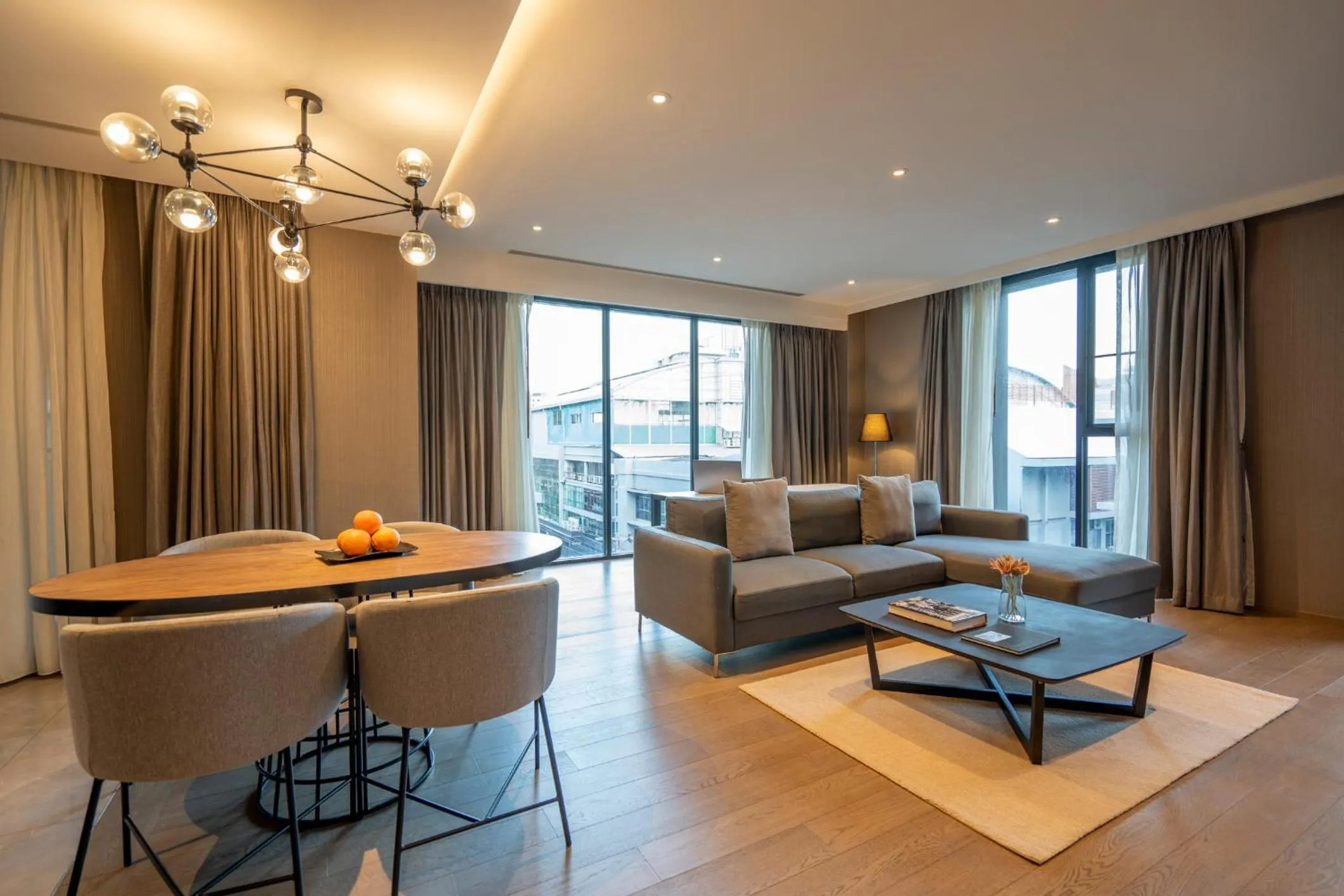 Living room in Walton Suites Sukhumvit