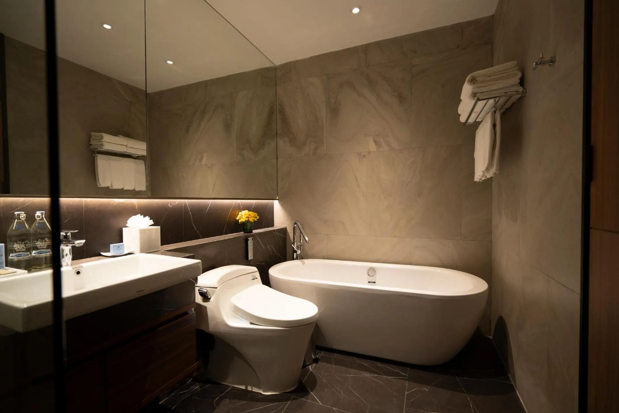 Bathroom in Walton Suites Sukhumvit