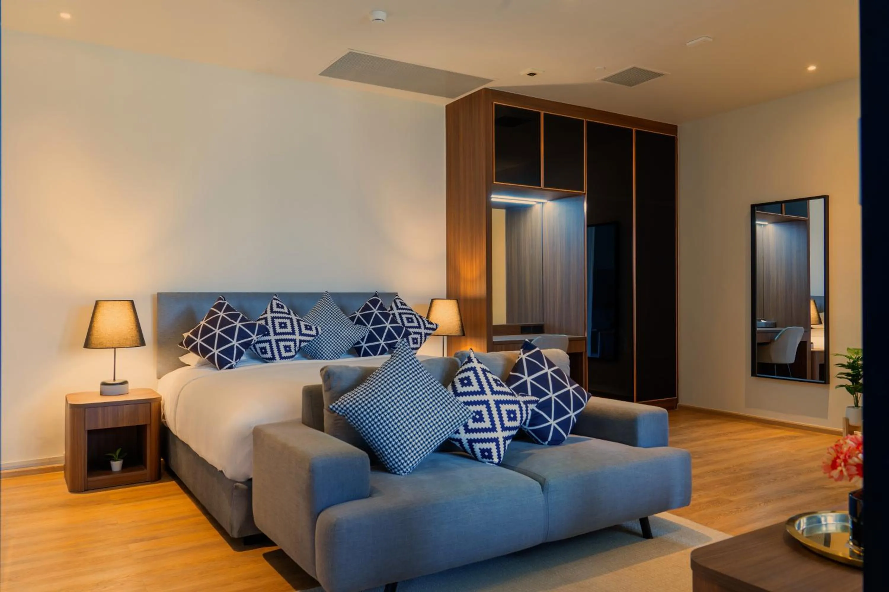 Bedroom in Walton Suites Sukhumvit