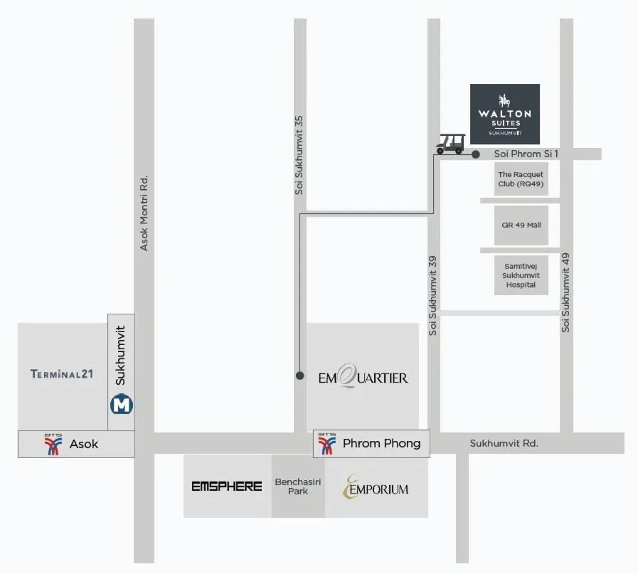 Property building in Walton Suites Sukhumvit