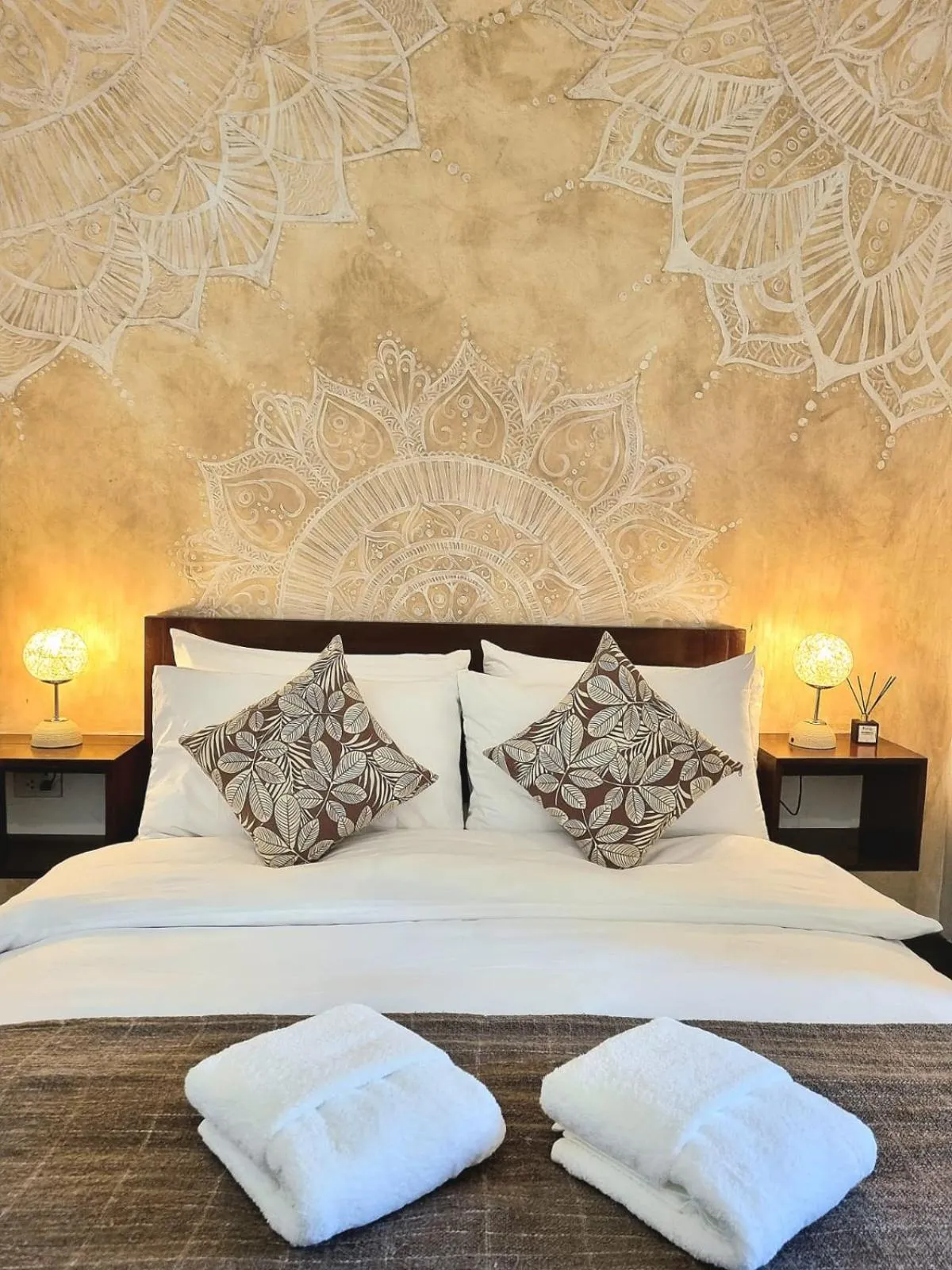 Bed in Villa Cali Siargao