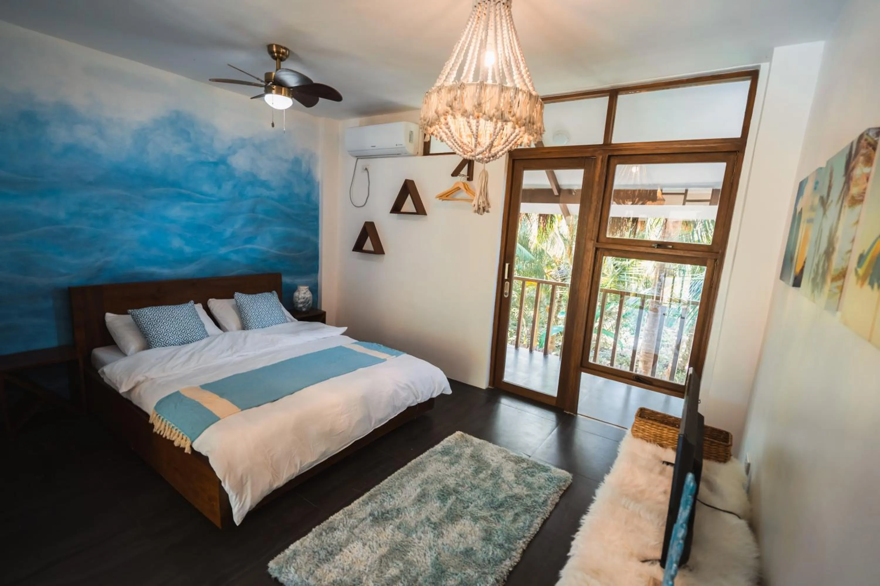 Bed in Villa Cali Siargao