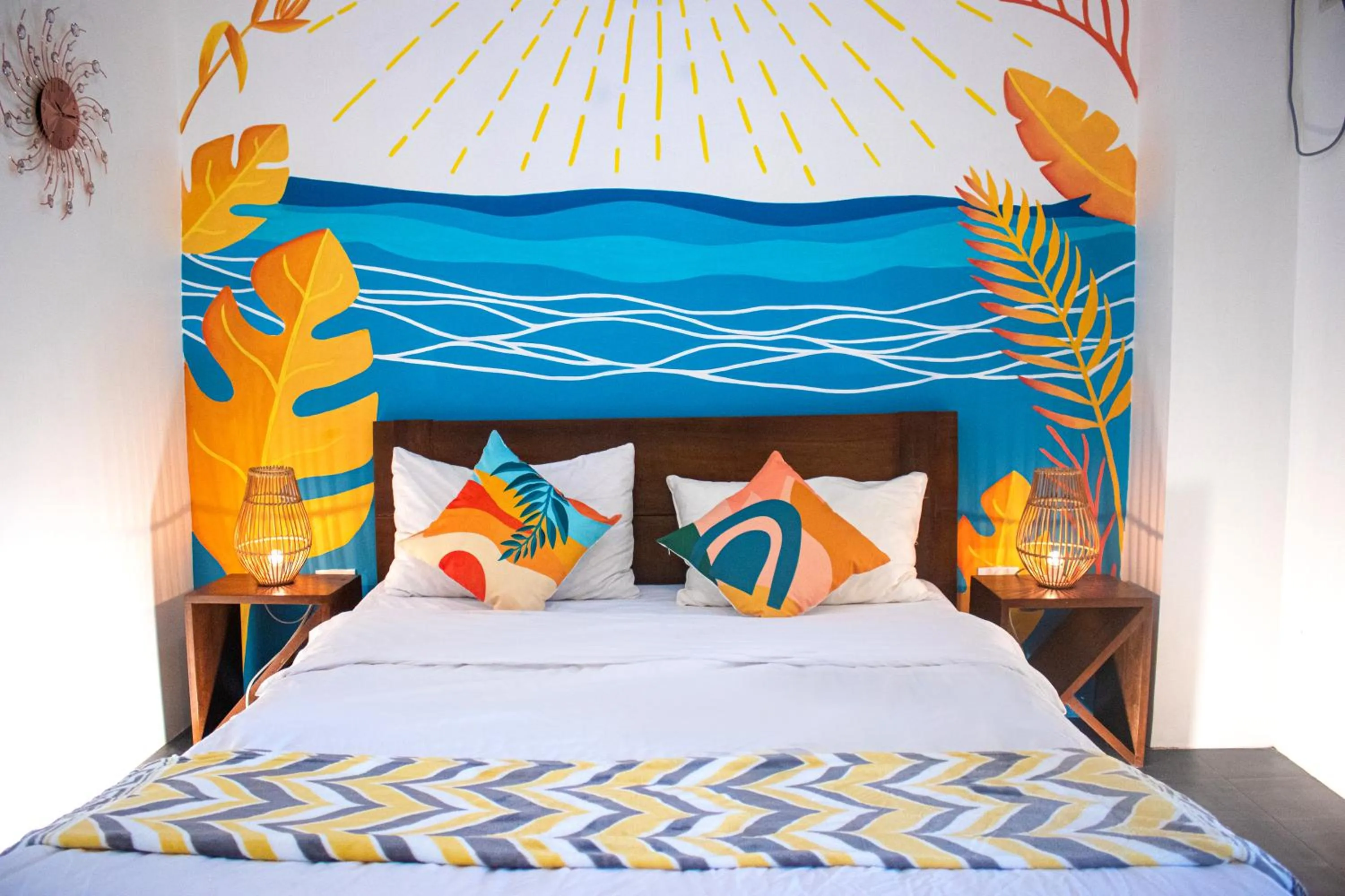 Bed in Villa Cali Siargao