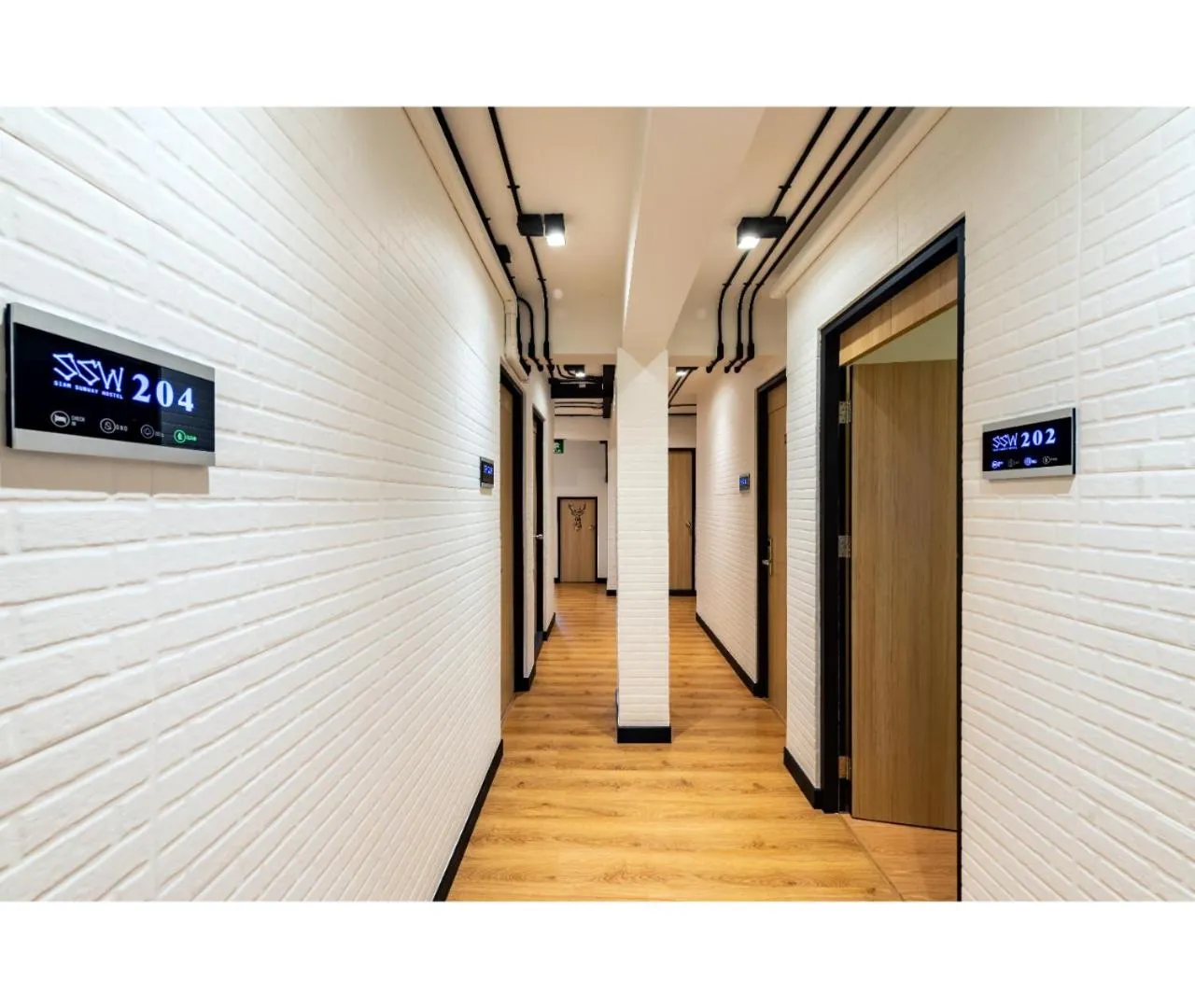 Facade/entrance in Siam Subway Hostel and Café