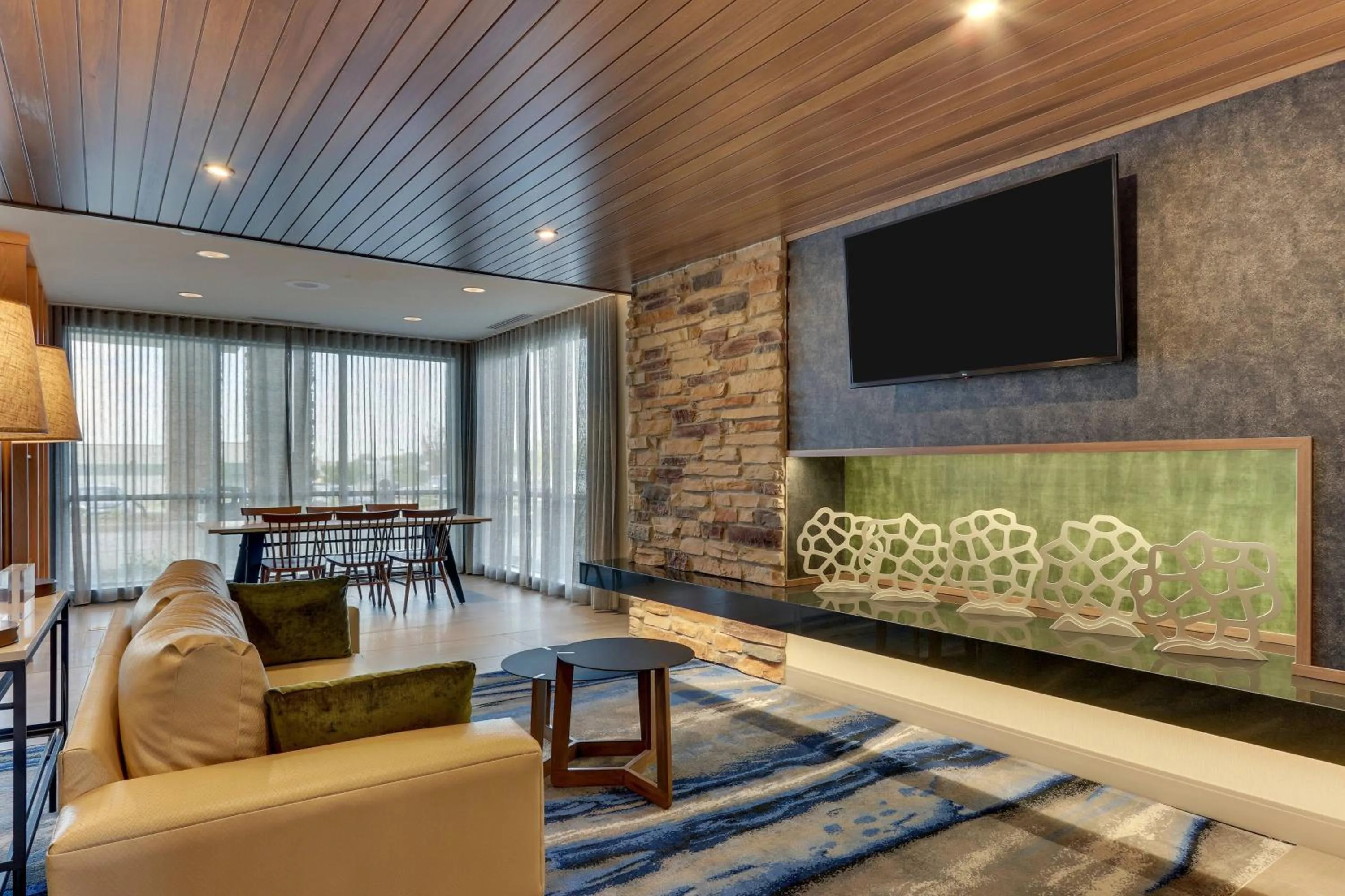 Lobby or reception in Fairfield Inn & Suites Warsaw