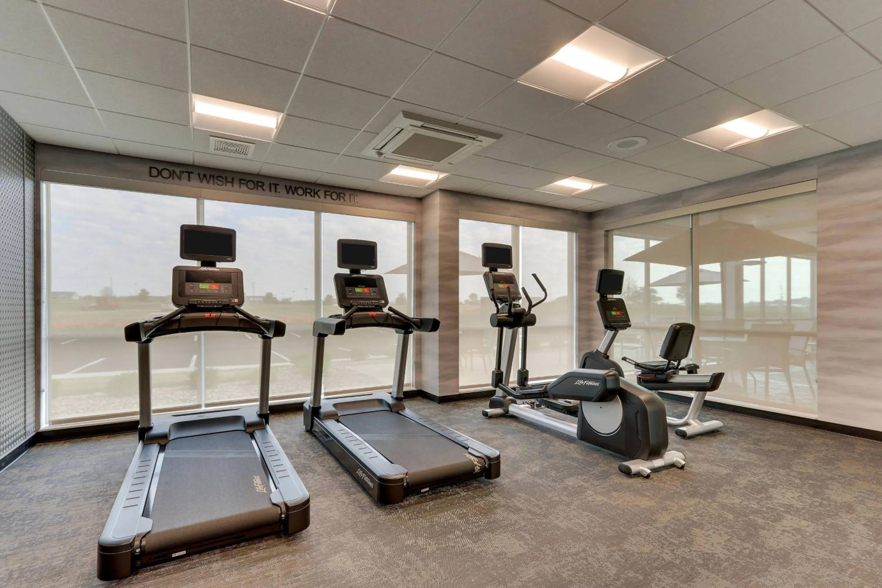Fitness centre/facilities in Fairfield Inn & Suites Warsaw