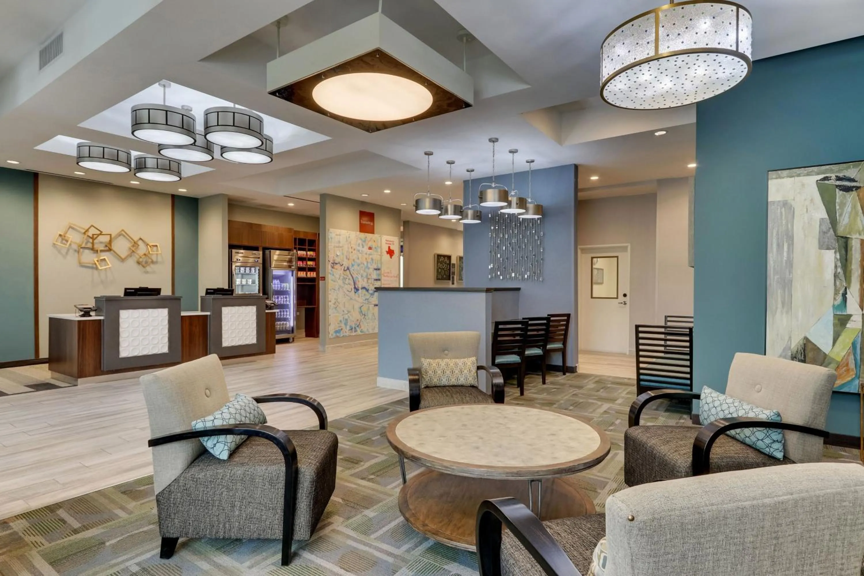 Lobby or reception in TownePlace Suites Houston I-10 East