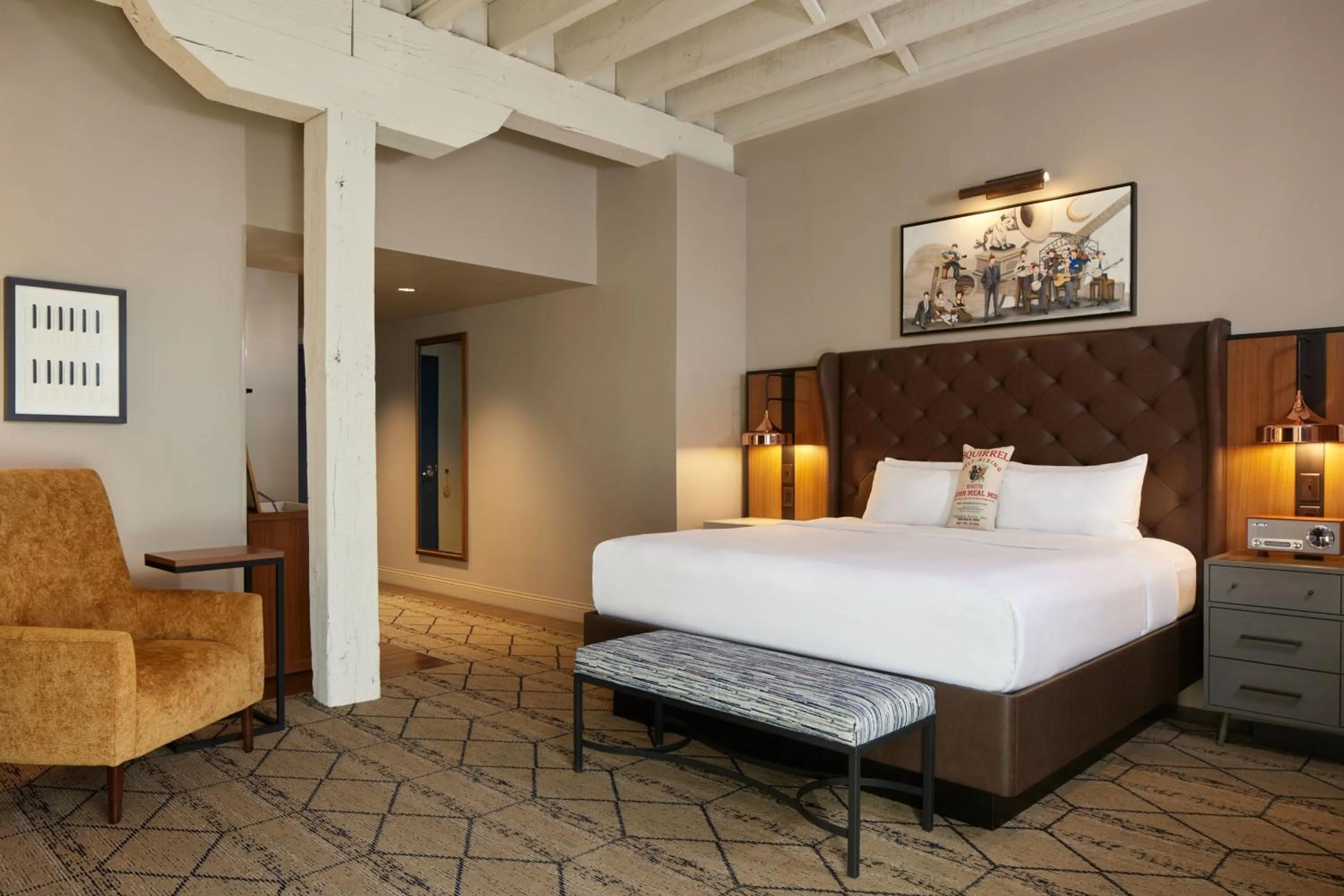 Bedroom, Bed in The Sessions Hotel, Bristol, a Tribute Portfolio Hotel