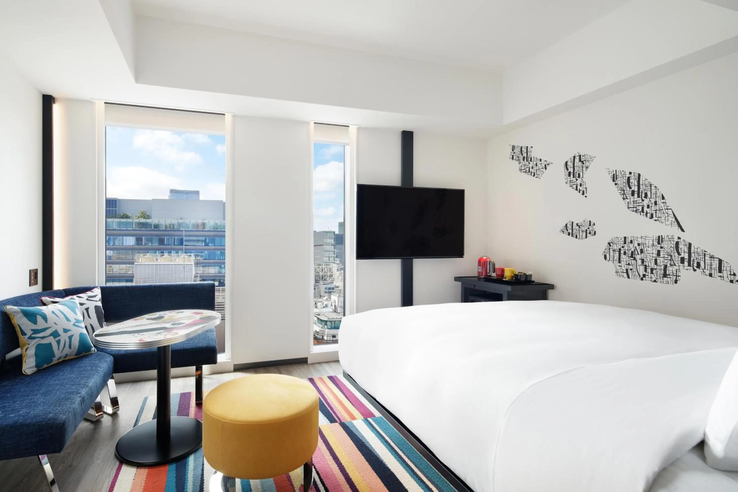 Photo of the whole room, Bed in Aloft Tokyo Ginza