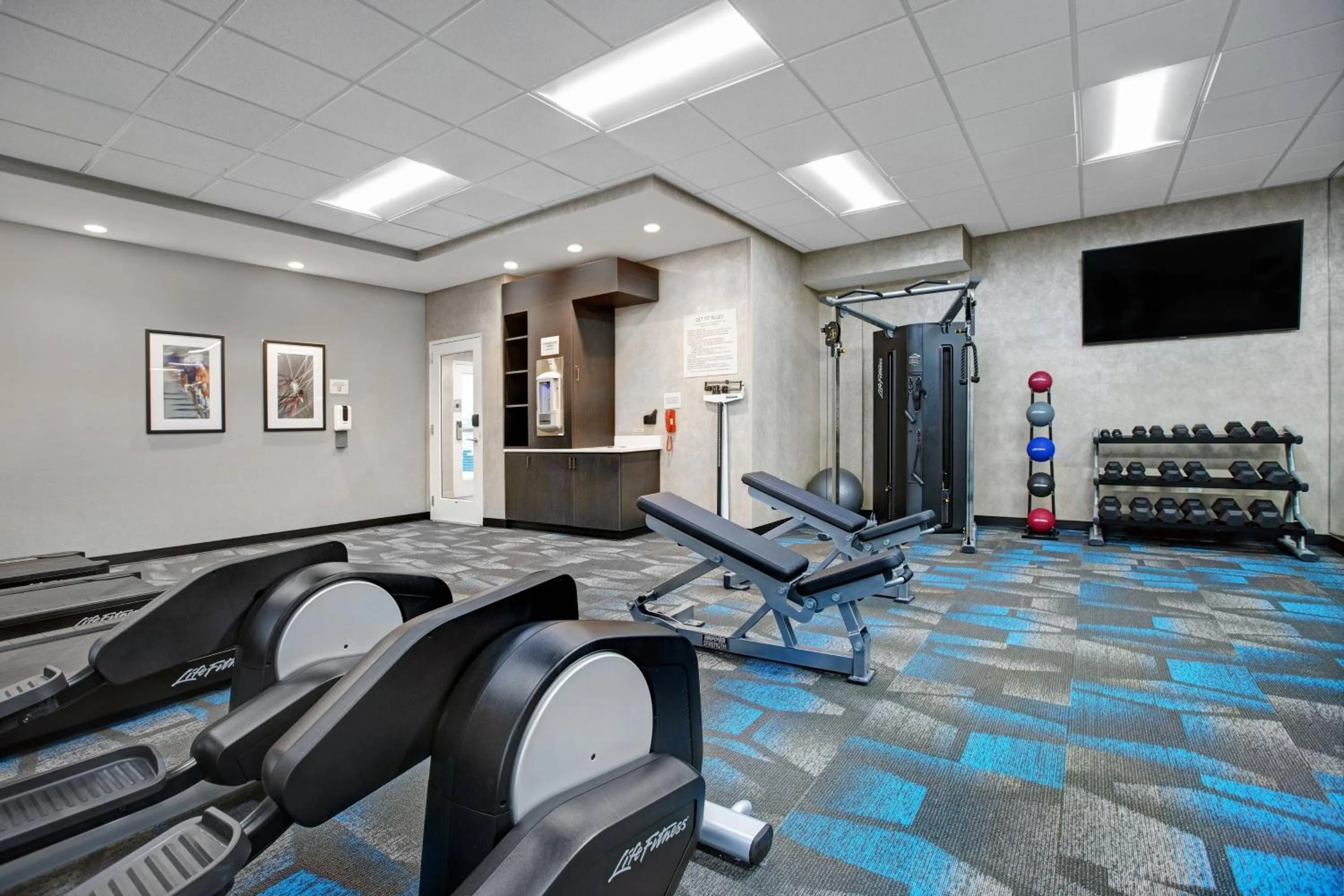 Fitness centre/facilities in TownePlace Suites by Marriott Potomac Mills Woodbridge