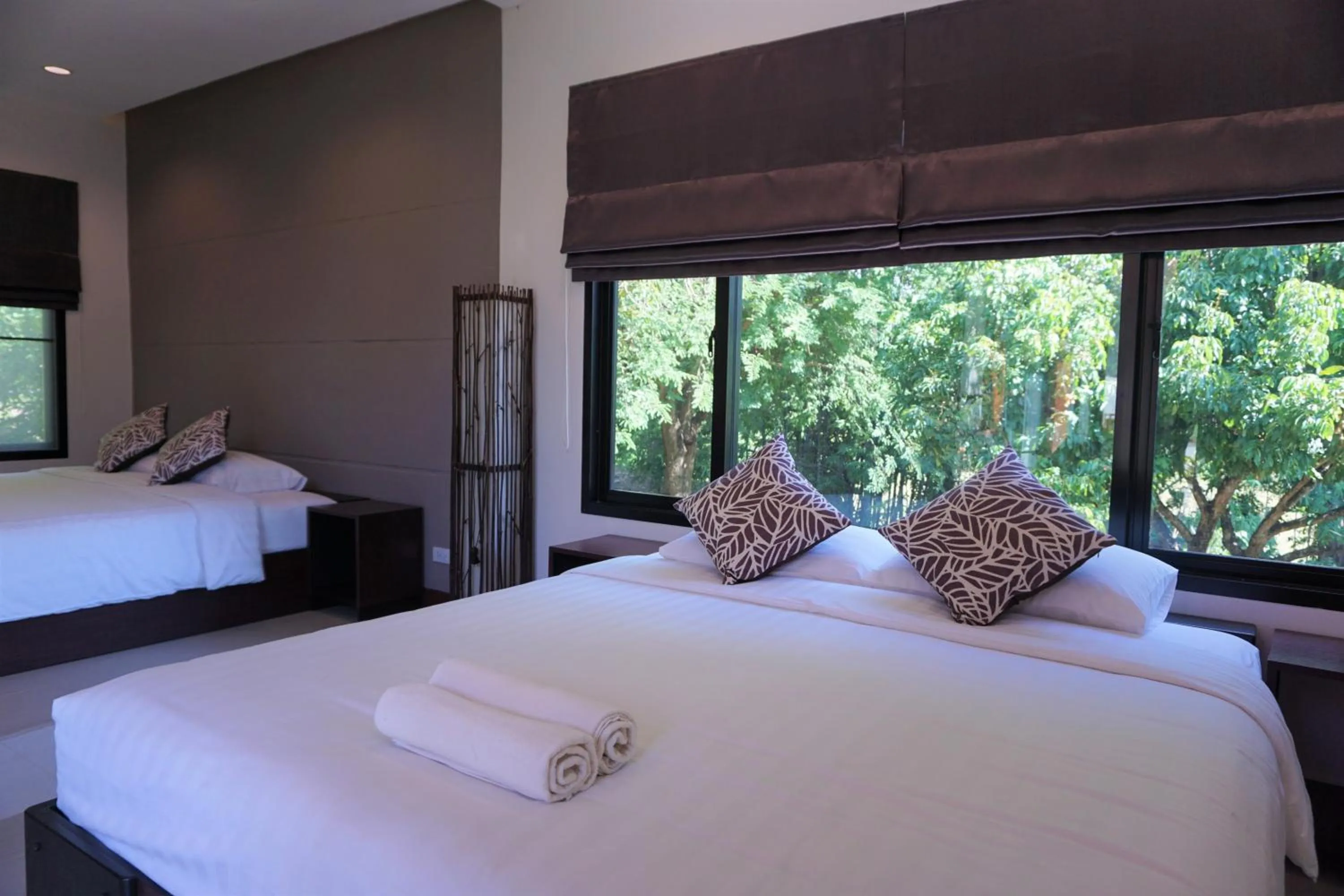 Photo of the whole room, Bed in Bhupimarn Garden House