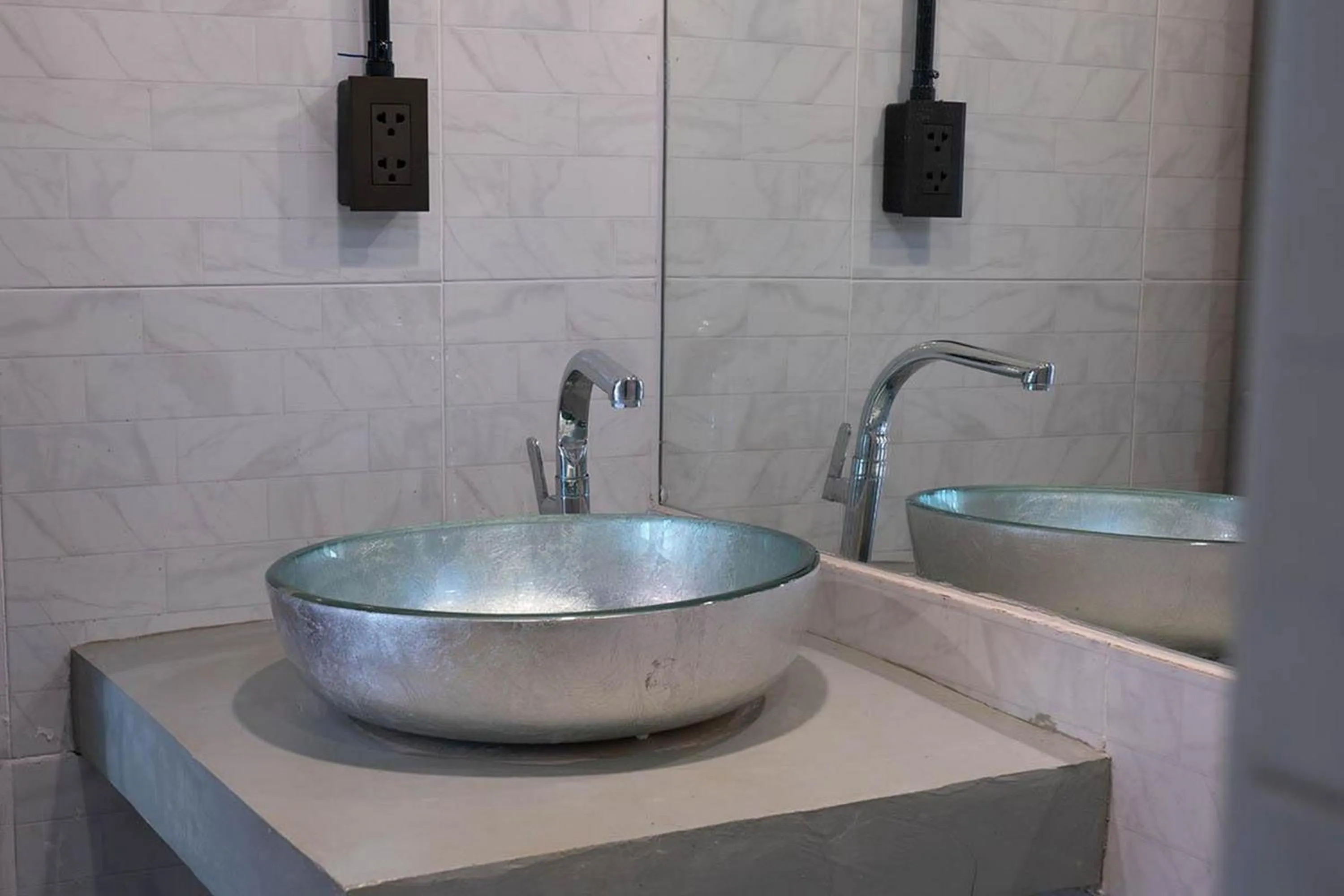 Bathroom in Bhupimarn Garden House