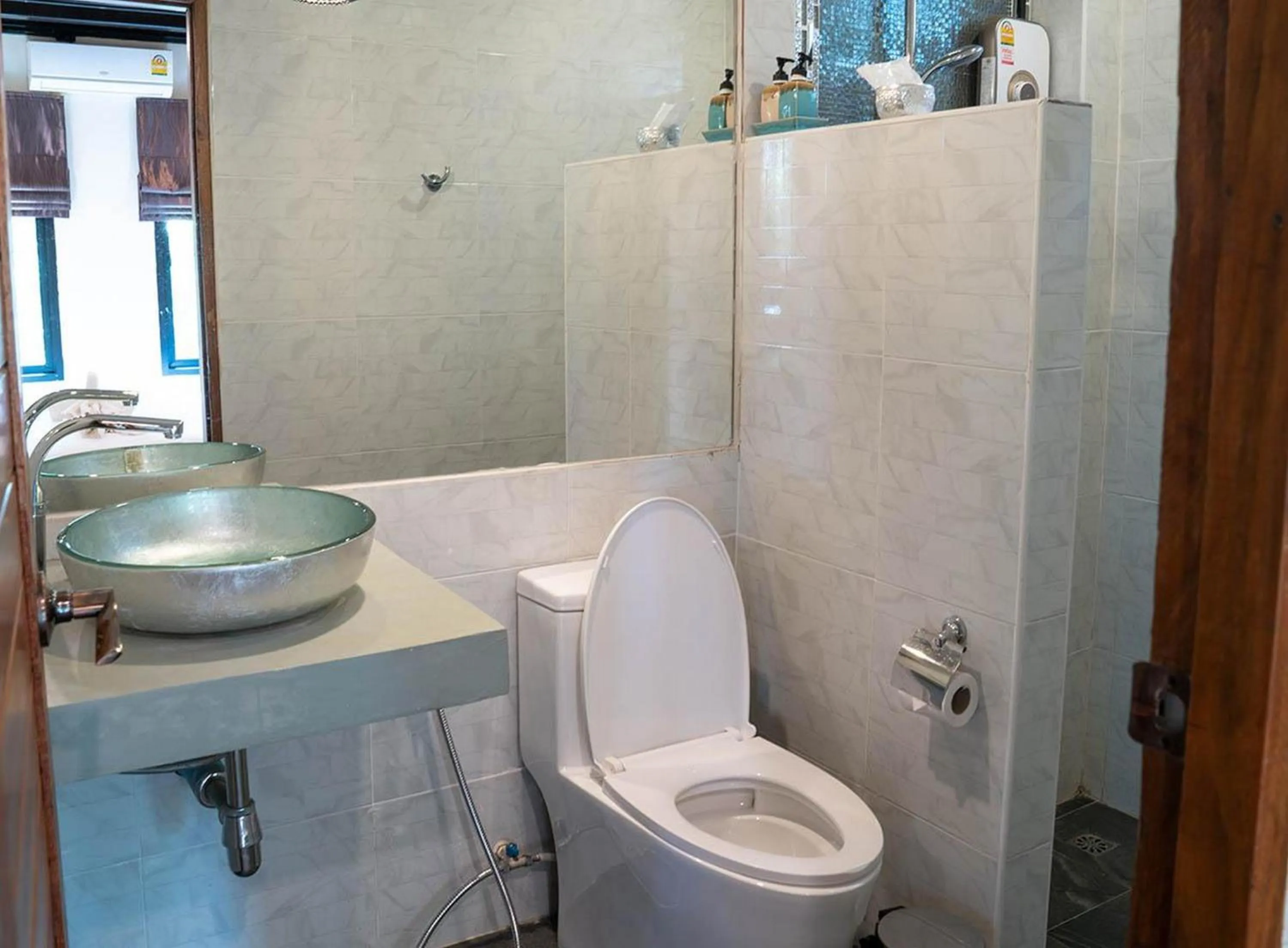 Bathroom in Bhupimarn Garden House