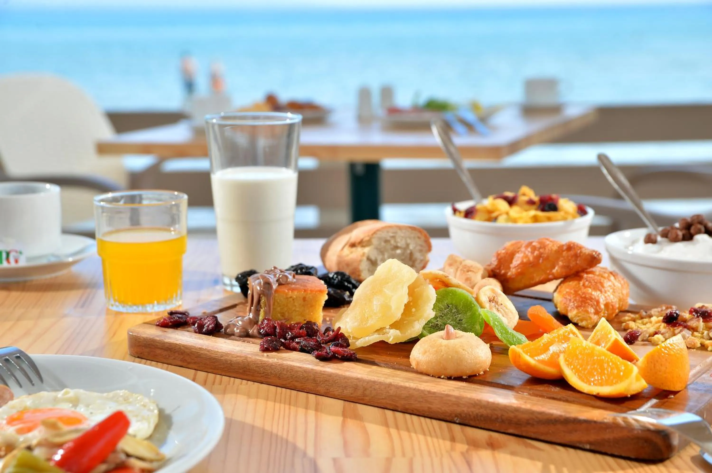 Food in Alykanas Beach Grand Hotel by Zante Plaza