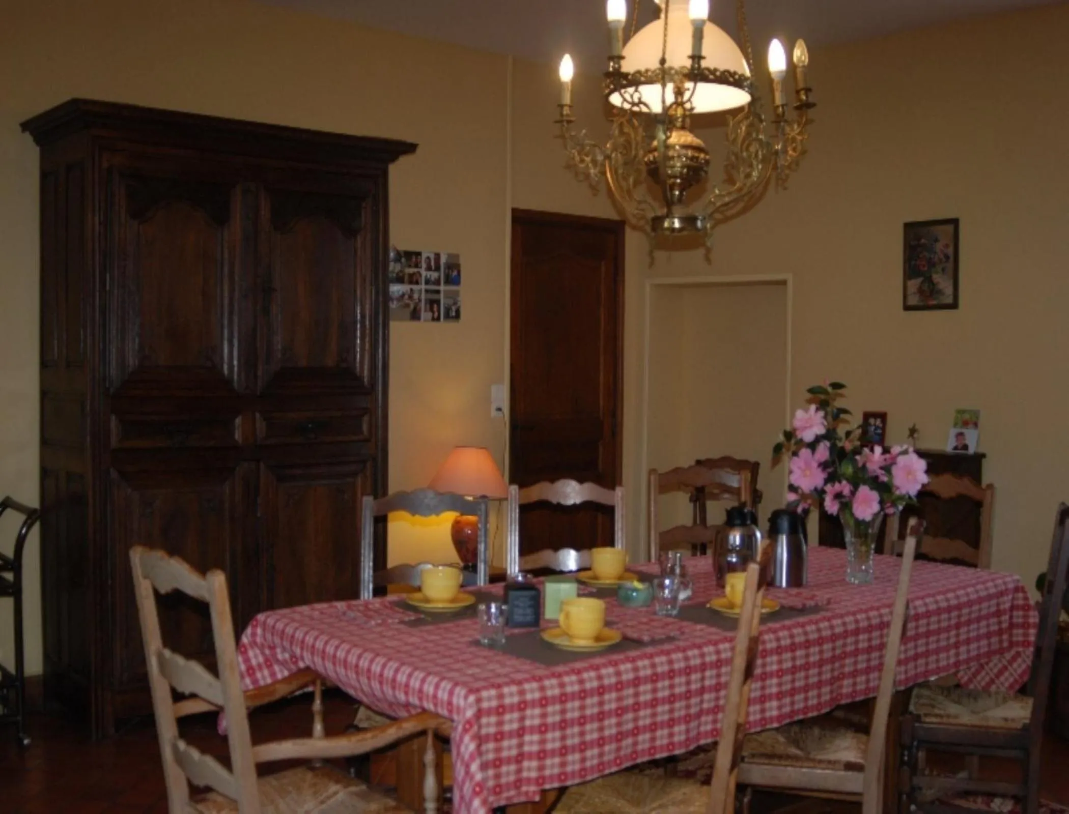 Continental breakfast in Le Manoir du Butel