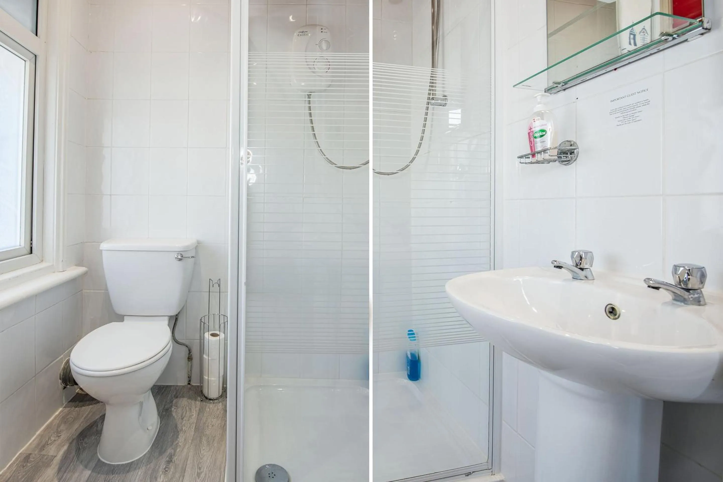 Bathroom in OYO Pier Hotel
