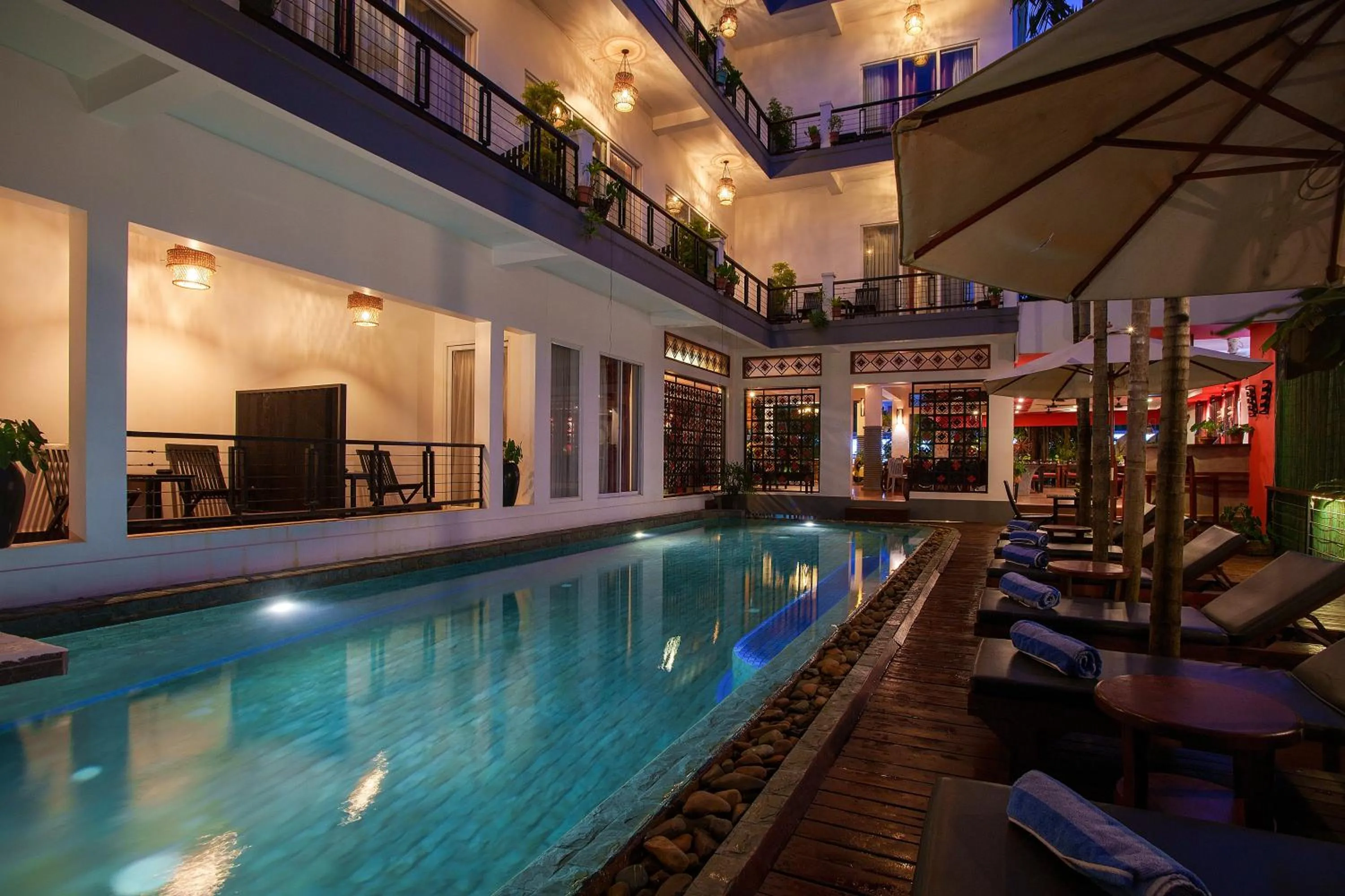 Swimming pool in SAKABAN Suite