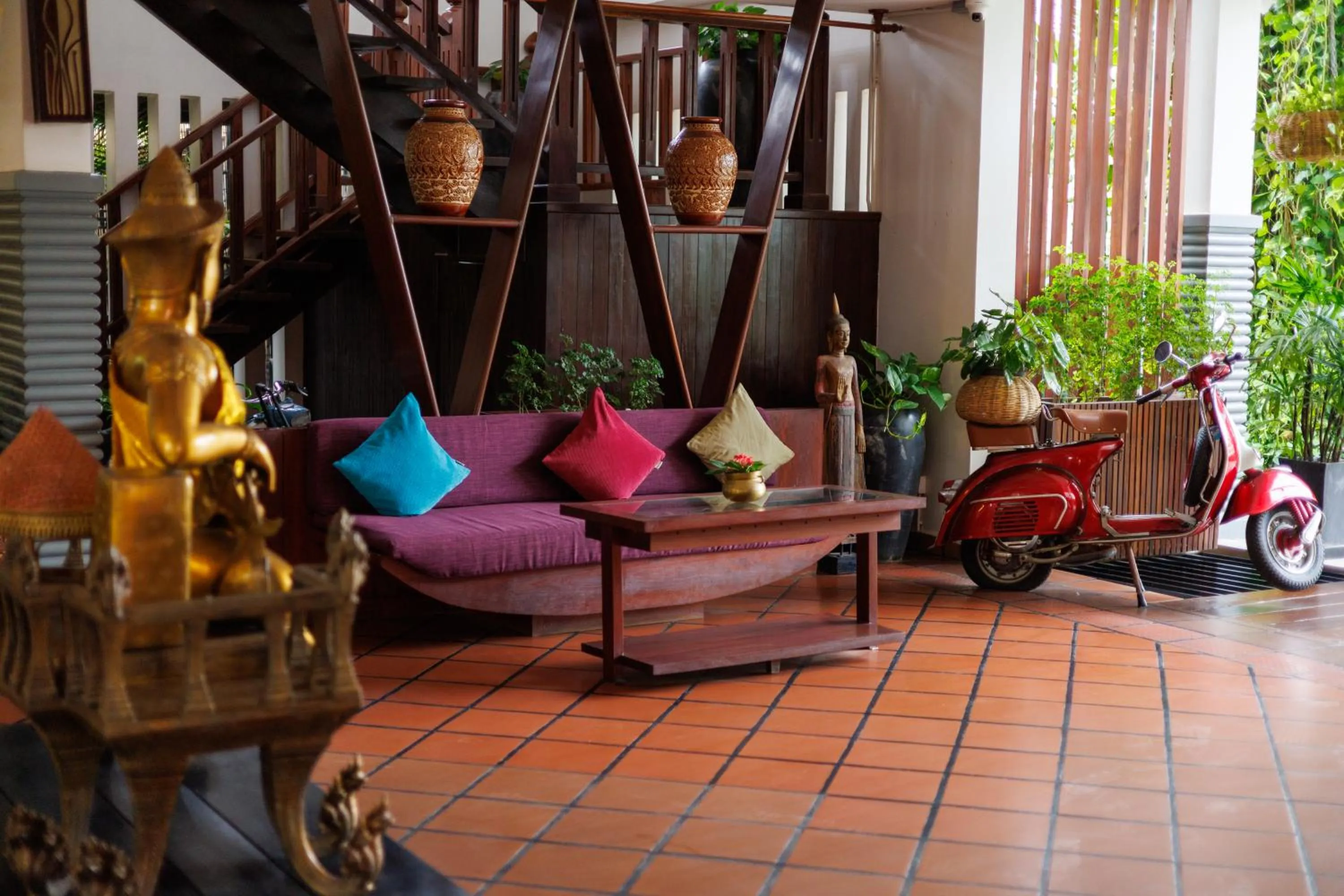 Living room in SAKABAN Suite