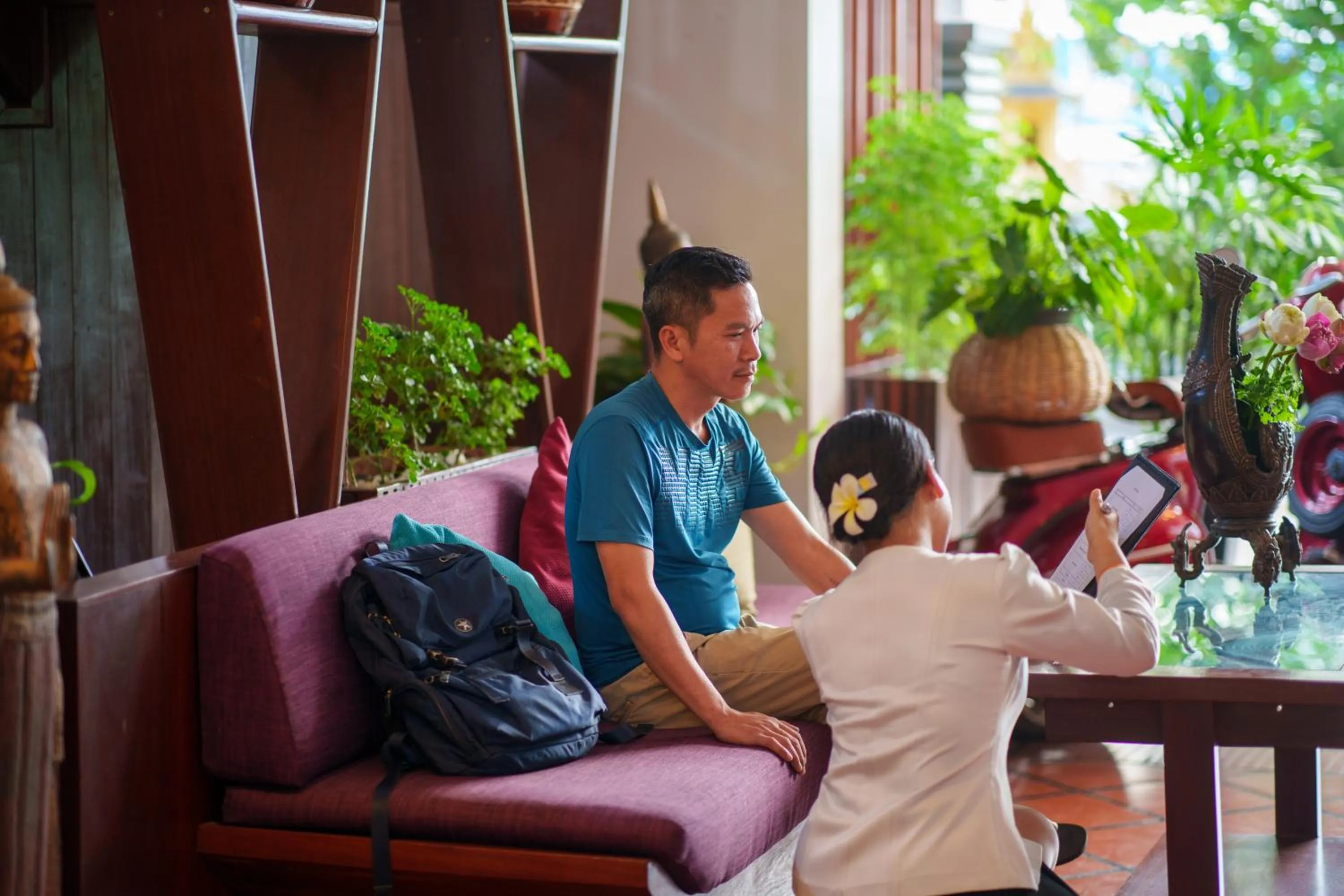 Lobby or reception in SAKABAN Suite