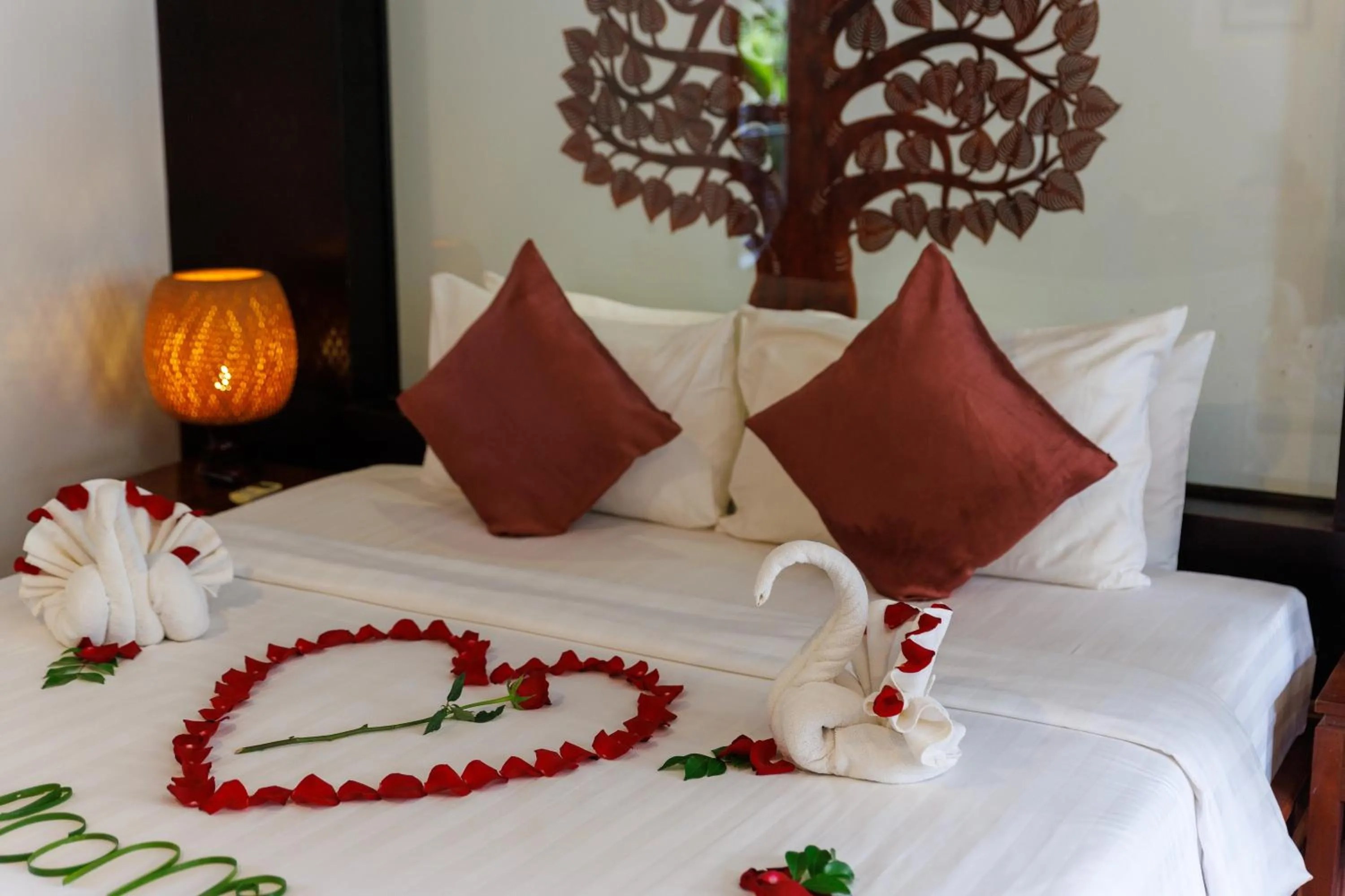 Bed in SAKABAN Suite