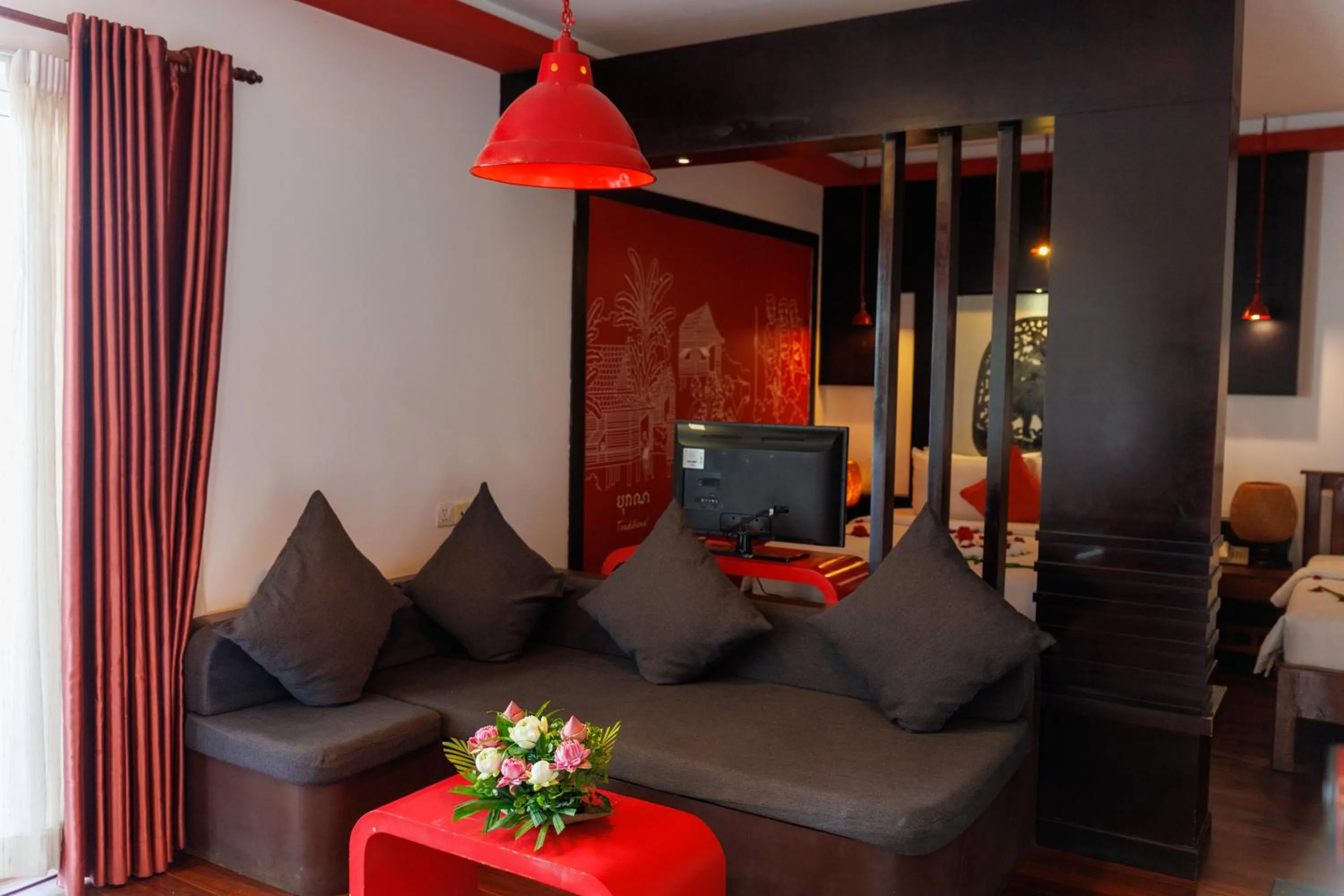 Living room in SAKABAN Suite