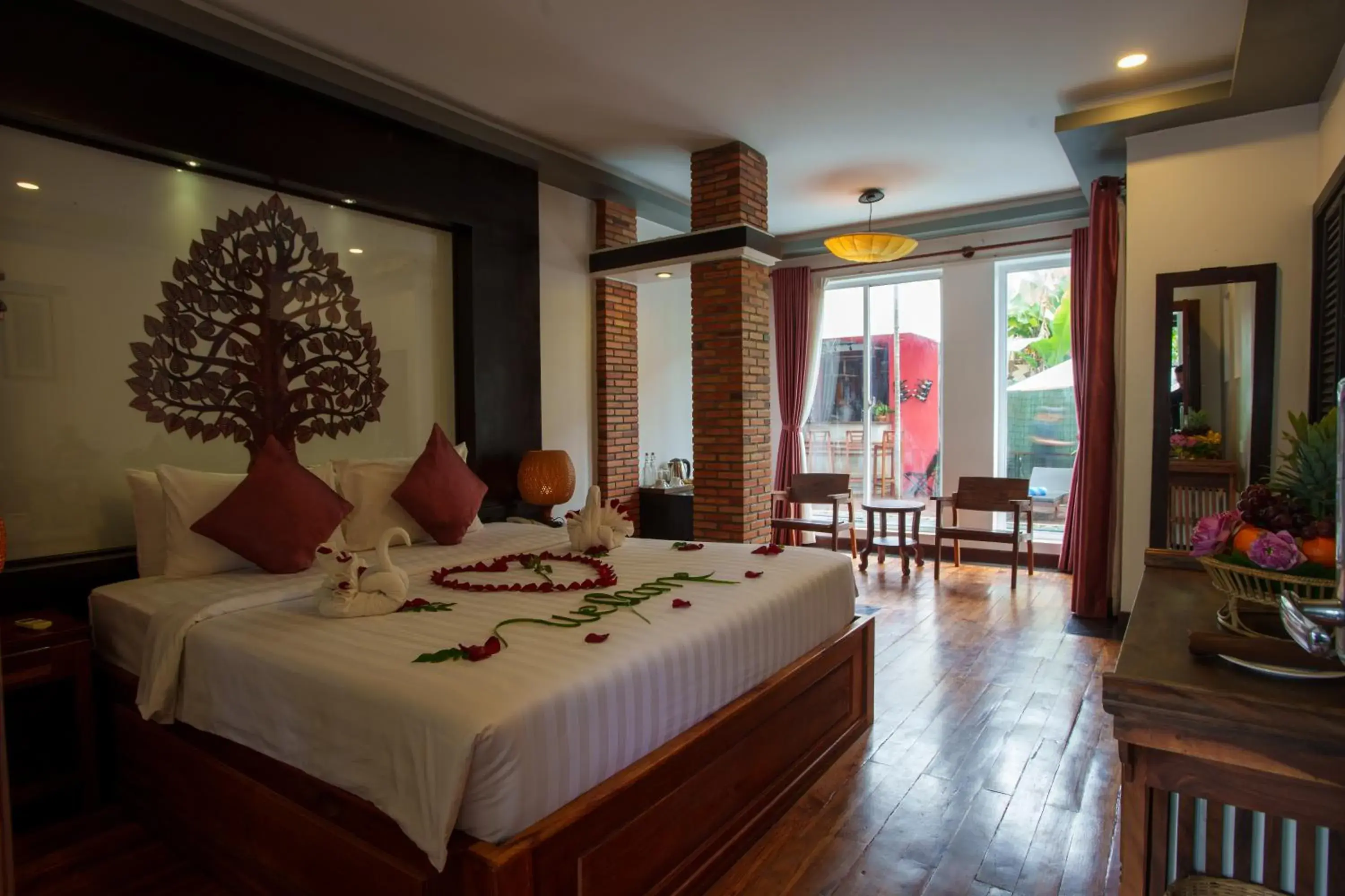 King Room with Pool View in SAKABAN Suite King Room with Pool View in SAKABAN Suite