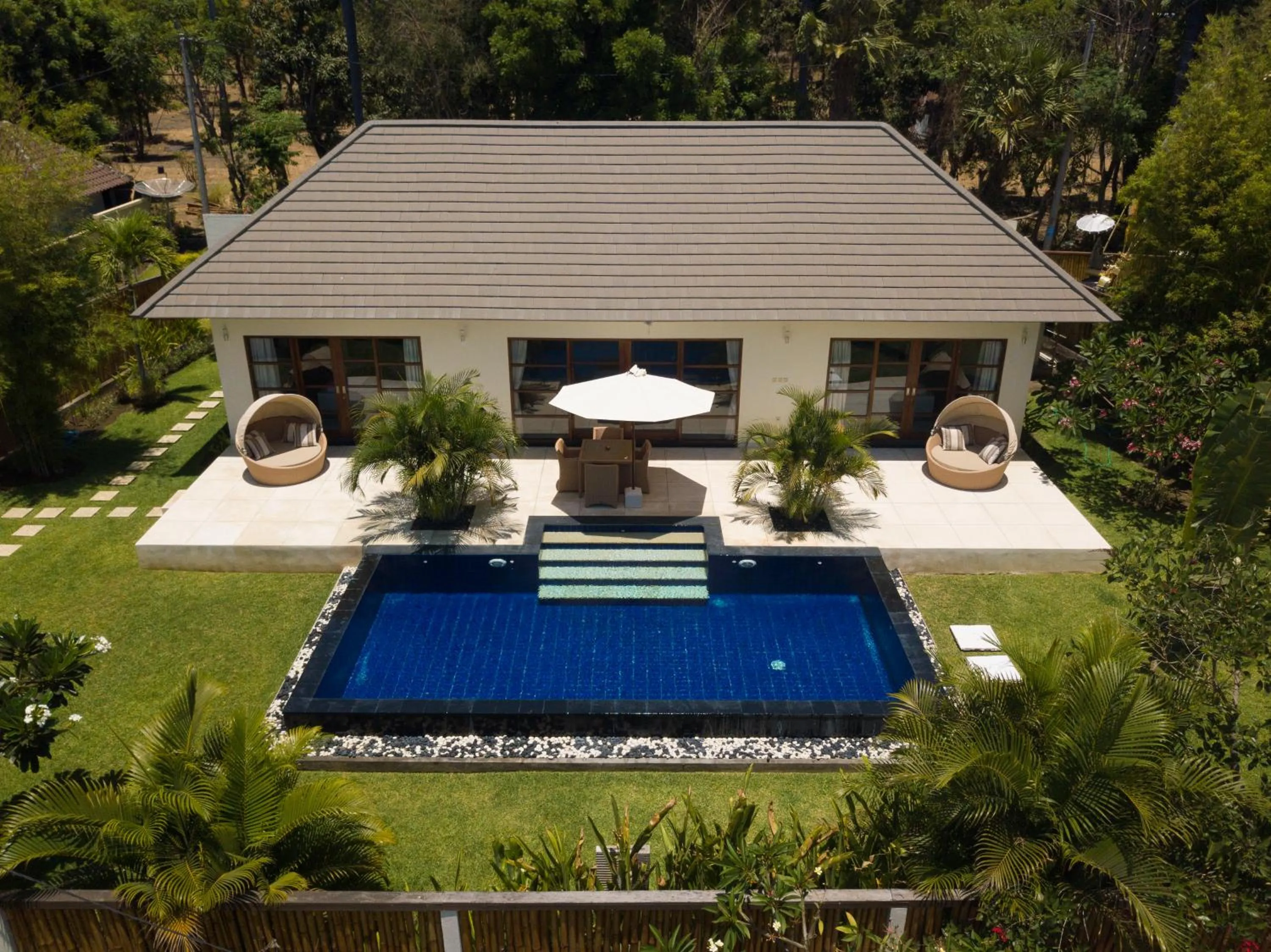 Property building in Kubu Indah Dive & Spa Resort