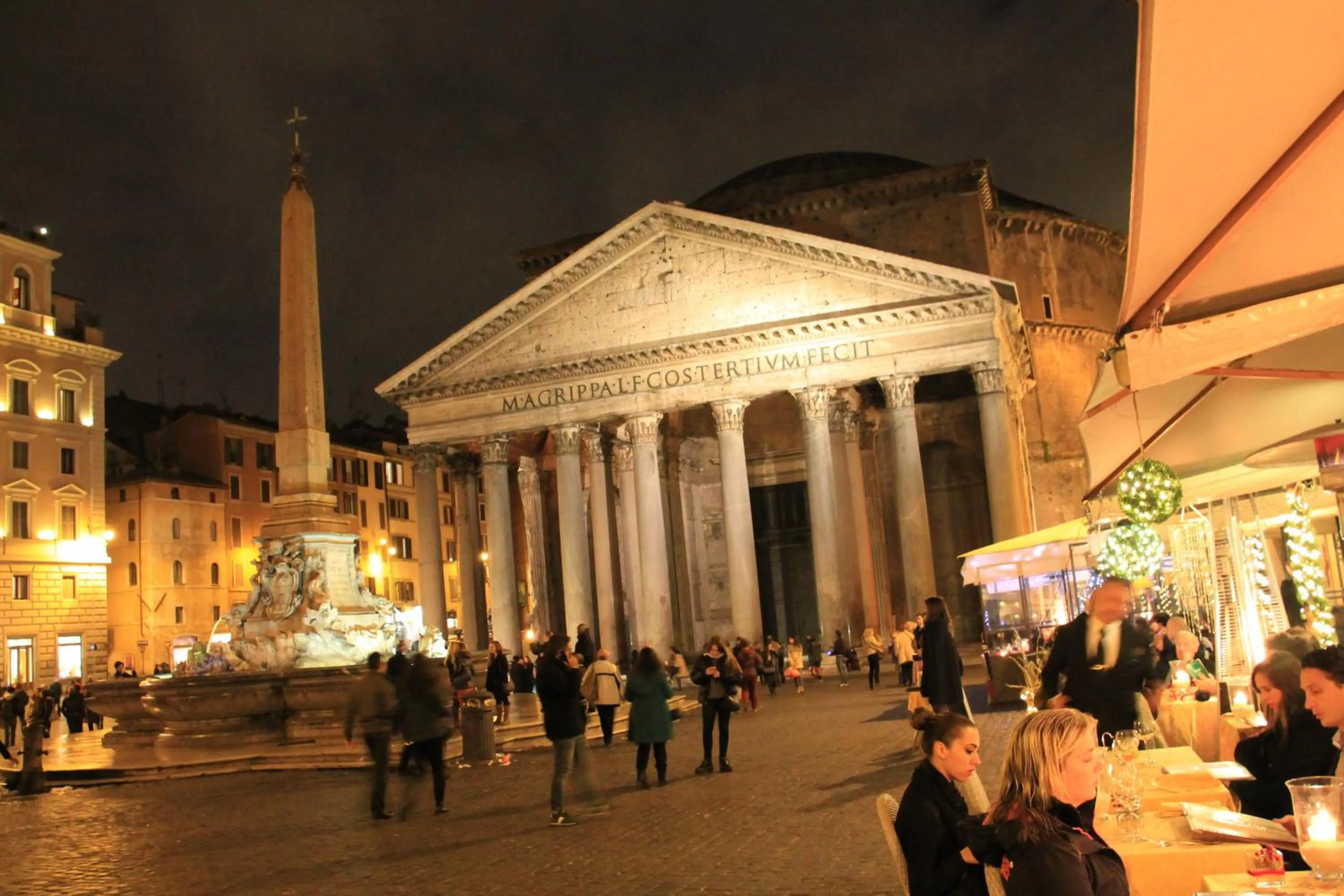 Restaurant/places to eat in Di Rienzo Pantheon Palace