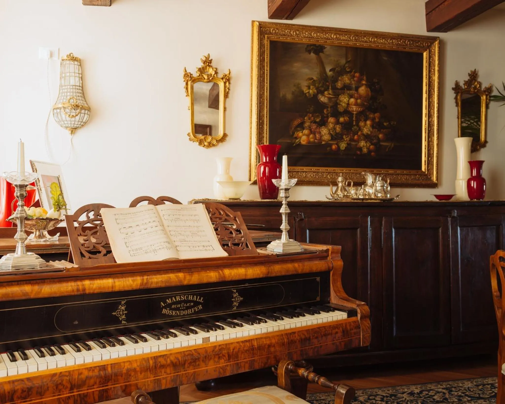 Lobby or reception in B&B Al Re