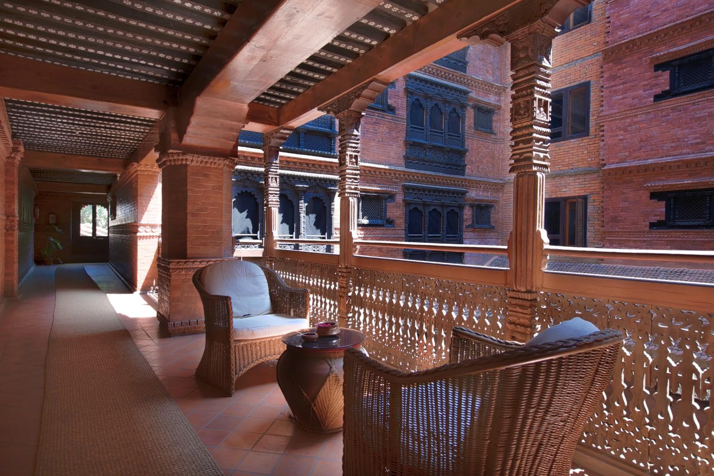 Balcony/Terrace in Kantipur Temple House