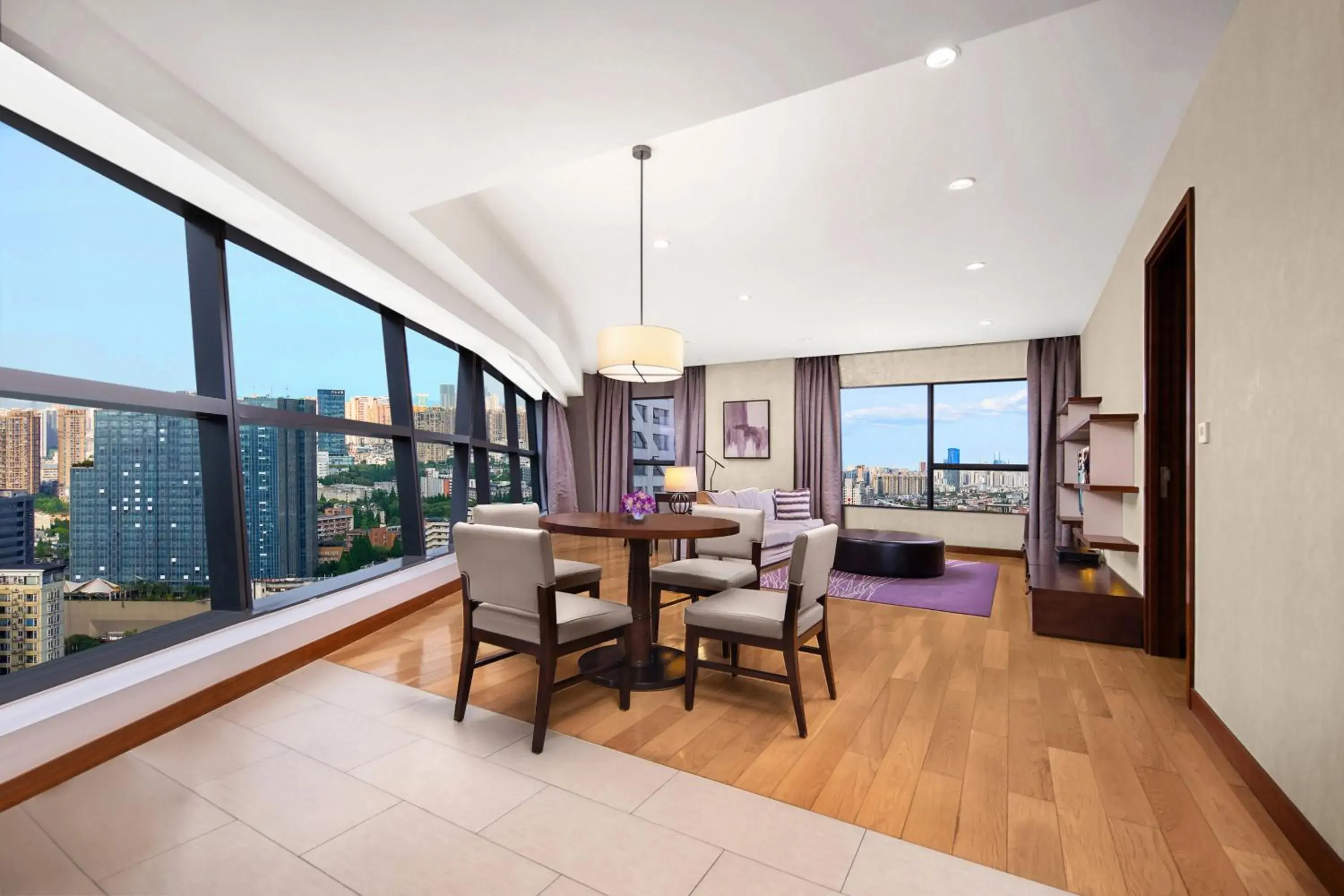 Two-Bedroom Deluxe Apartment in Ascott Raffles City Chengdu Two-Bedroom Deluxe Apartment in Ascott Raffles City Chengdu