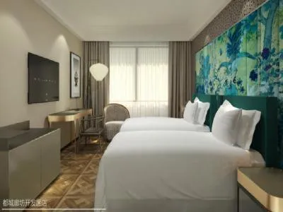 Bed in Metropolo shanghai Yingao Road Subway Station