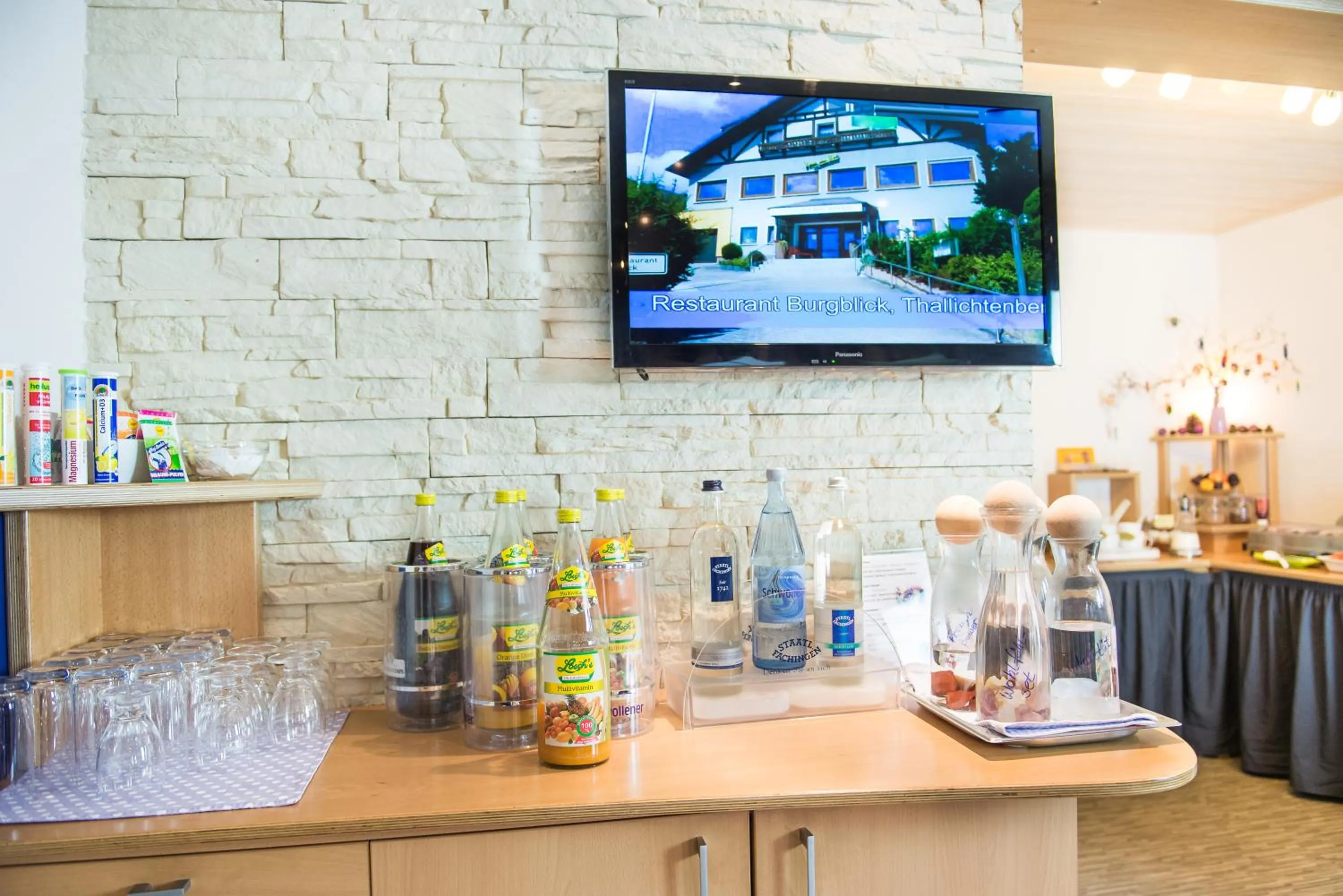 Buffet breakfast in Hotel Burgblick